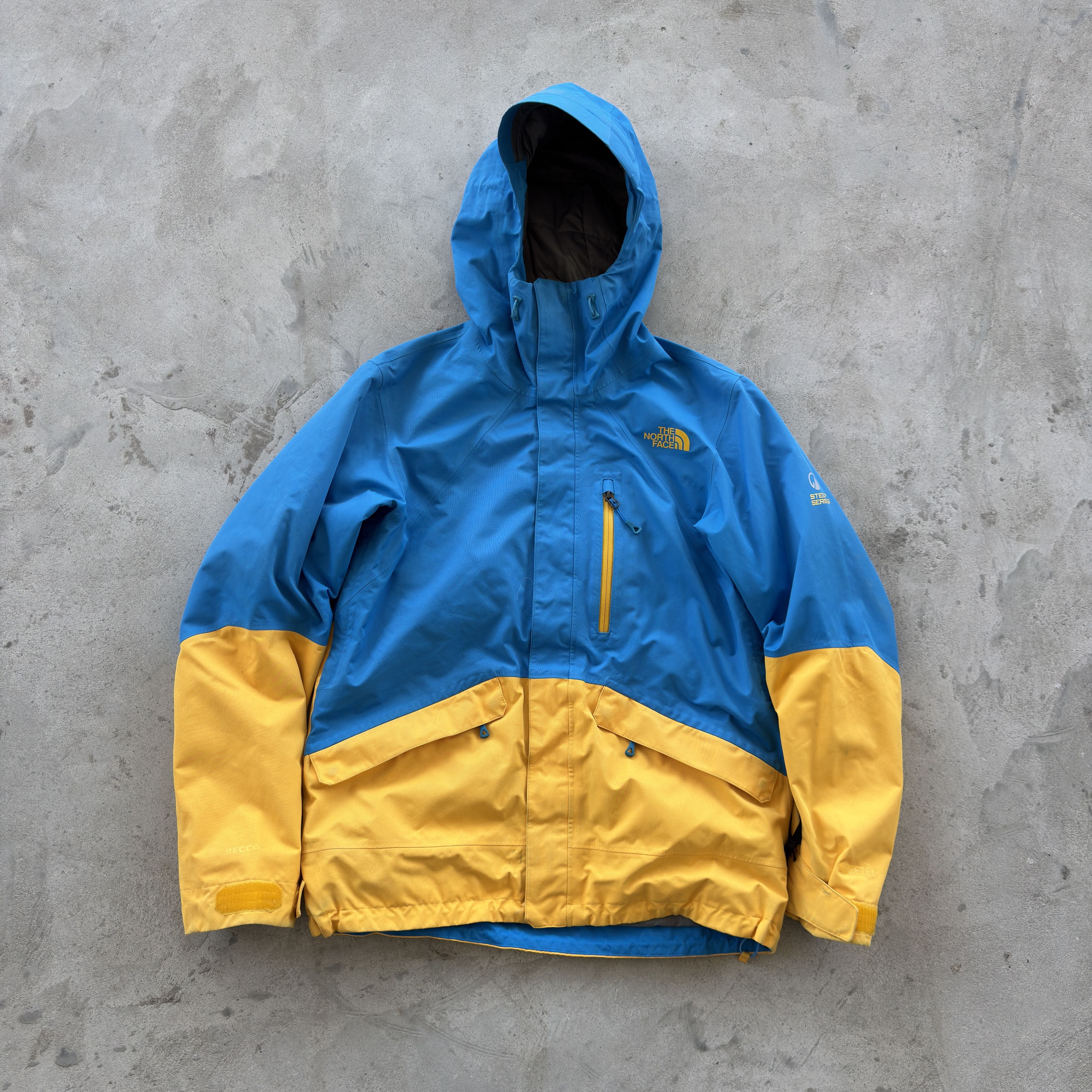 The North Face The North Face Steep Series Recco Ski Jacket Blue Yellow M Size US M / EU 48-50 / 2 - 1 Thumbnail