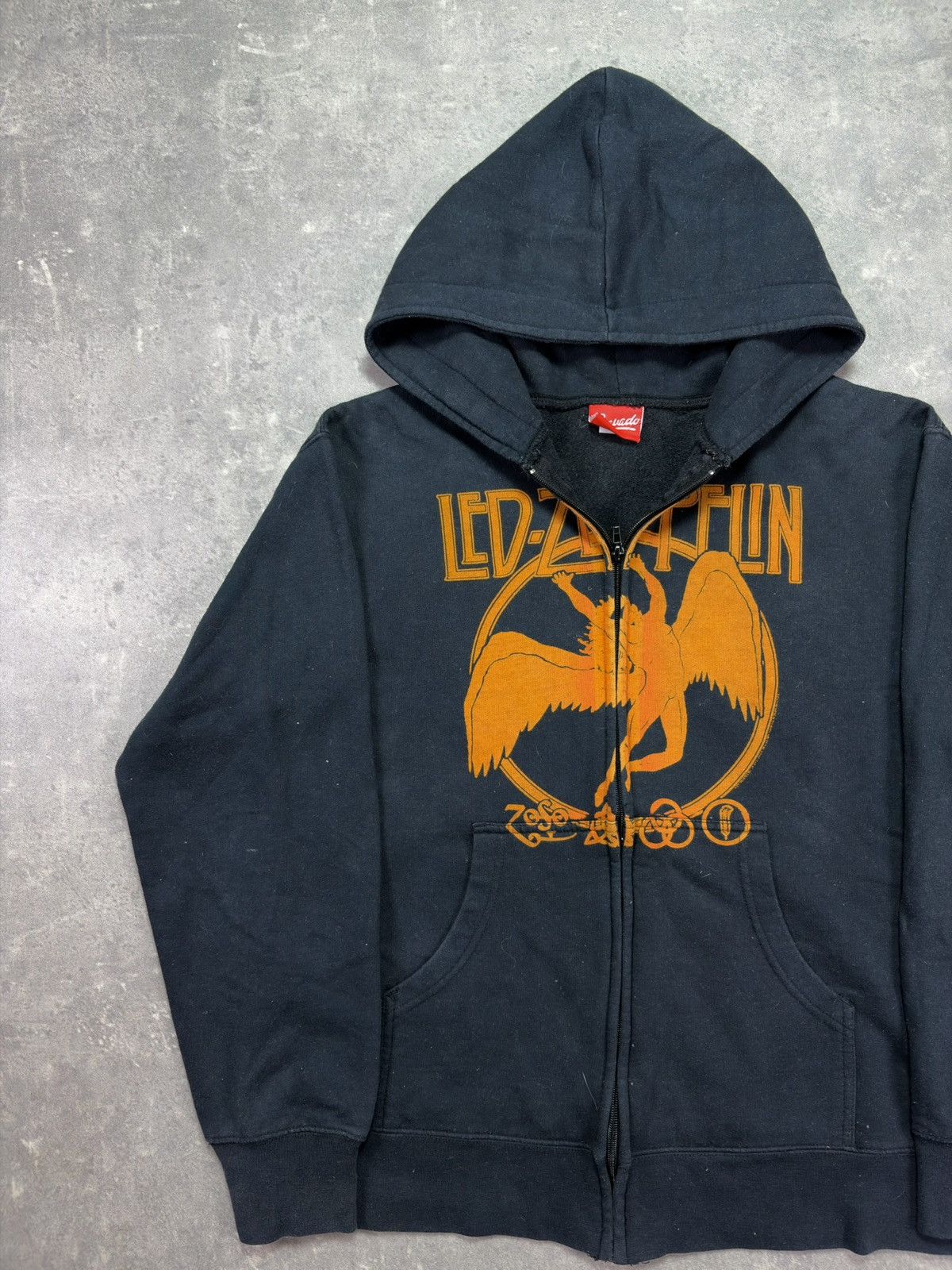 Led Zeppelin 00s Led Zeppelin Big Logo Zip Hoodie M Rock Band Metal Size US M / EU 48-50 / 2 - 3 Thumbnail