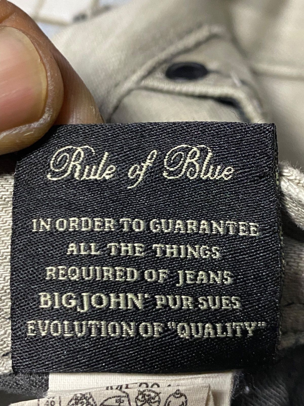 Japanese Brand Vintage The Tailored With Big John Distressed Wide Leg Jeans Size US 34 / EU 50 - 19 Thumbnail