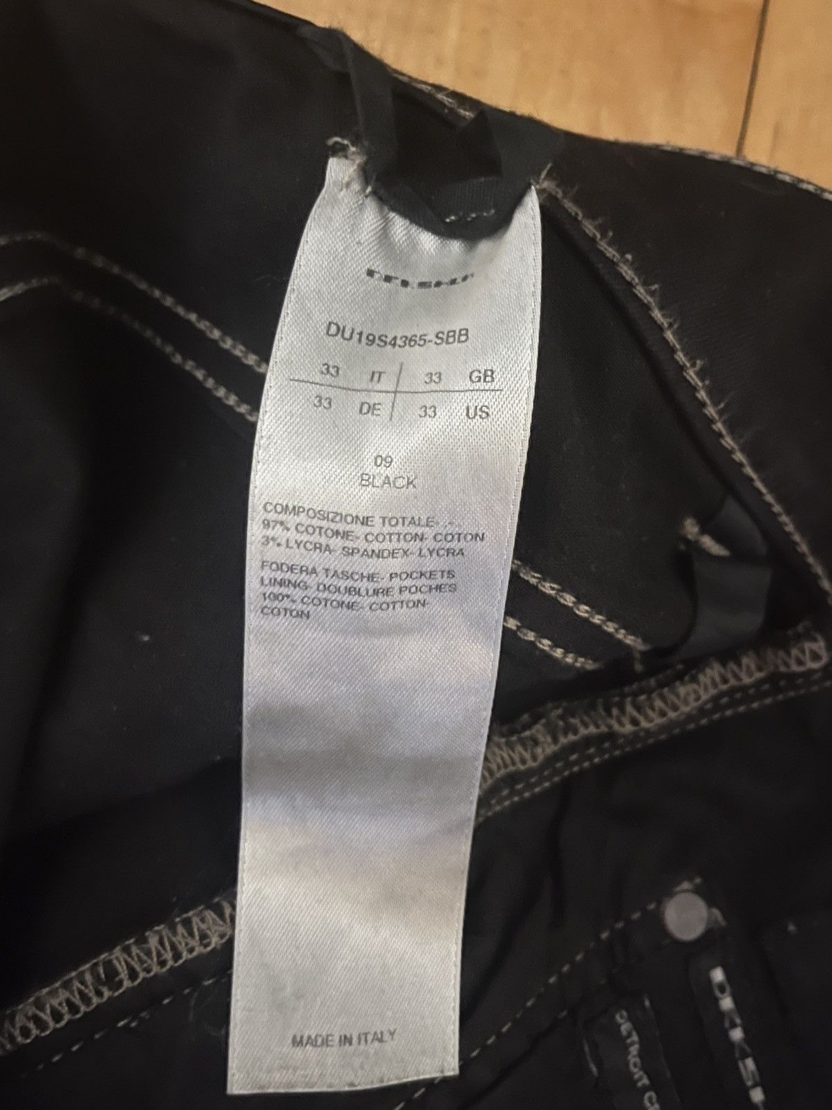Rick Owens Rick owens drkshdw waxed detroit cropped cut Size US 33 - 5 Thumbnail