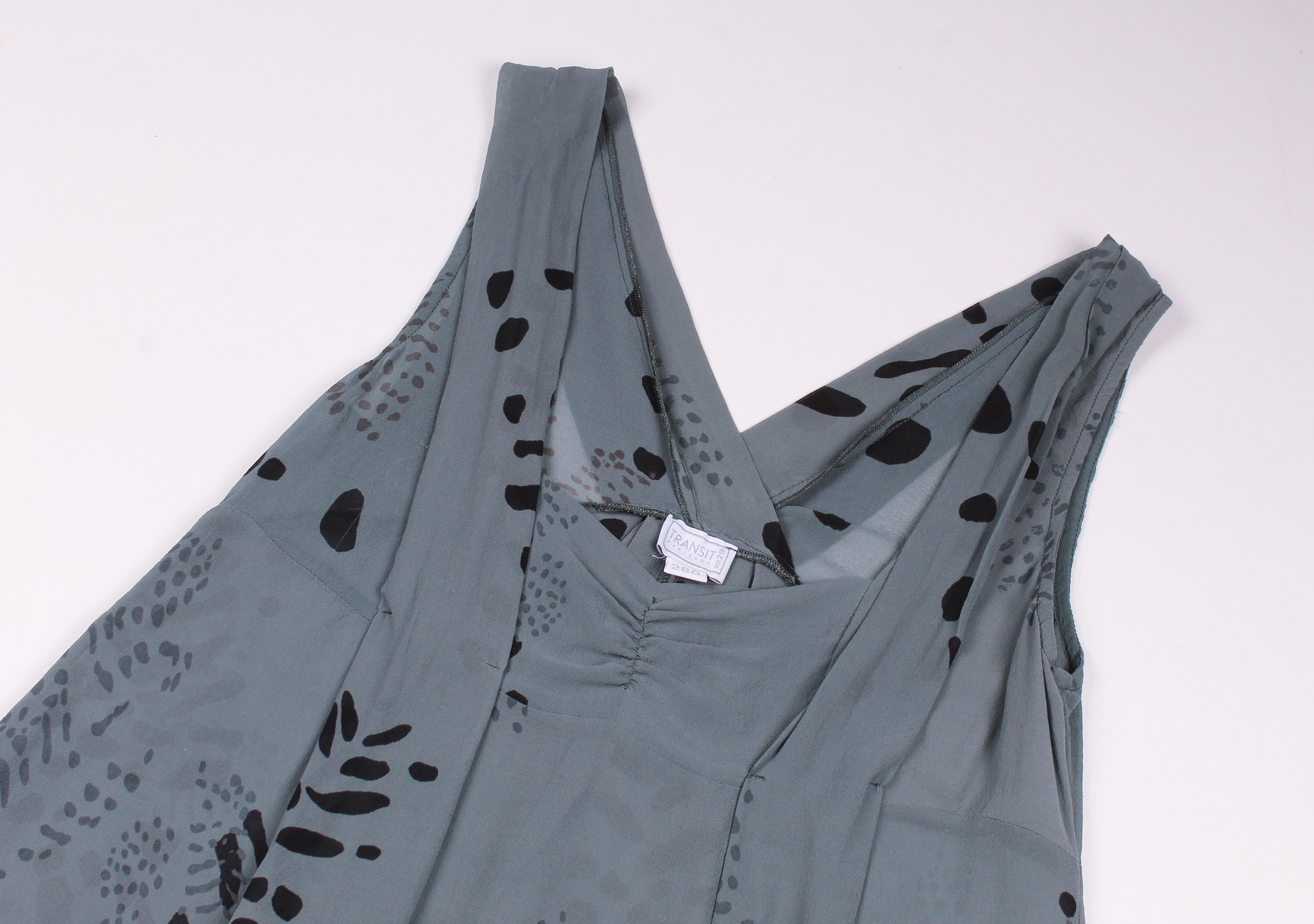 Transit Transit Par Such Silk Printed Flared Dress Size XS / US 0-2 / IT 36-38 - 5 Thumbnail