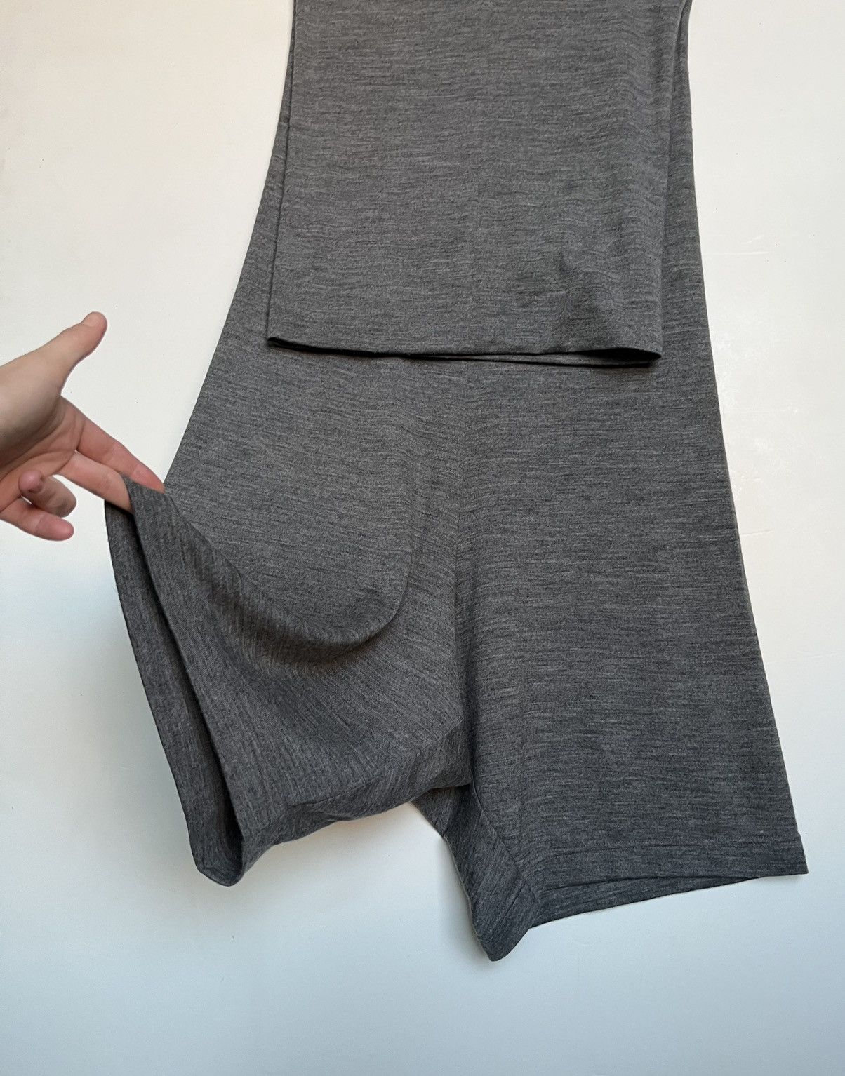 Junya Watanabe AW 2008 Runway Wool Maxi Skirt Pants Size 26" / US 2 / IT 38 - 5 Thumbnail