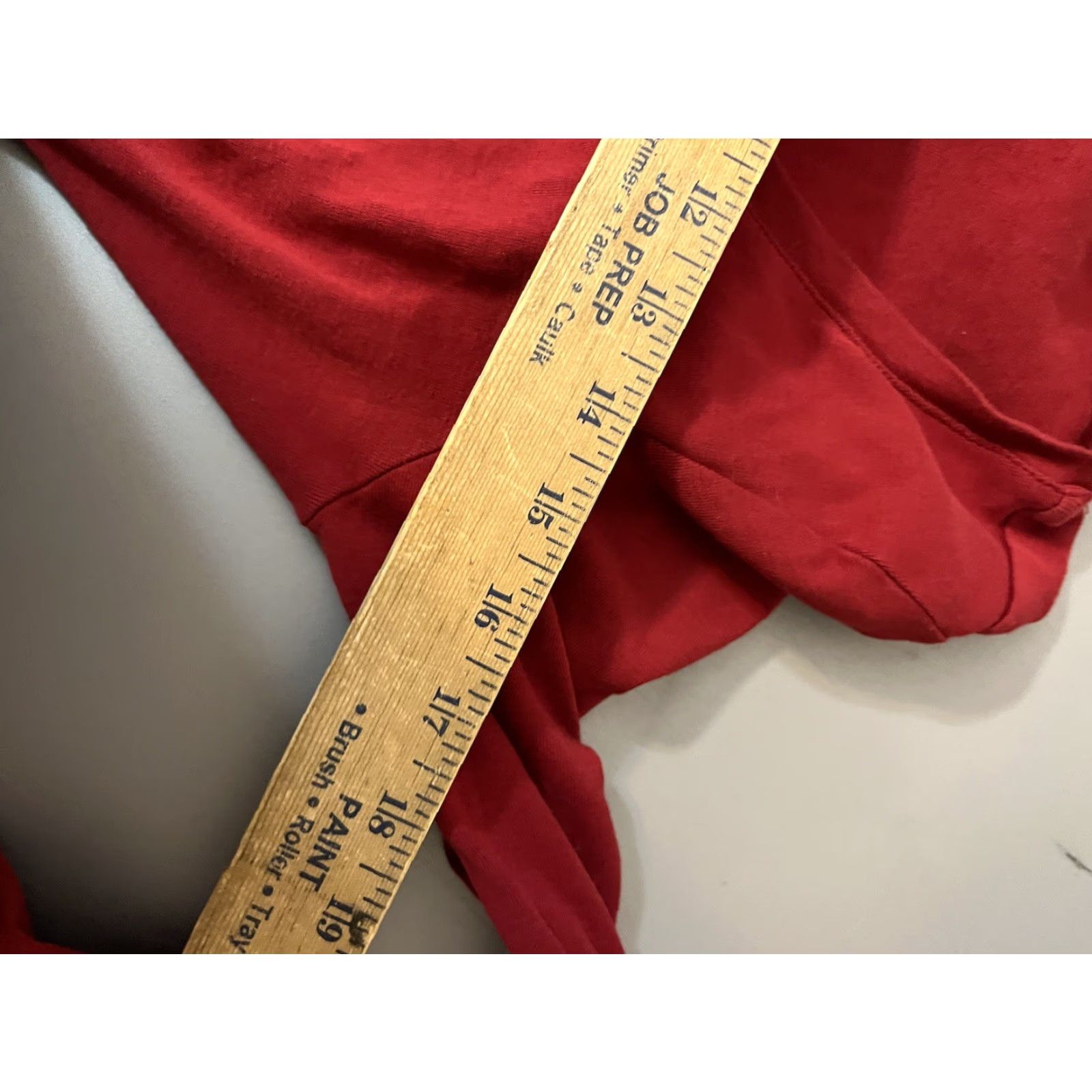 Talbots womens Talbots Blouse Shirt Knit Beaded Red M Petite Long Sleeve Size M / US 6-8 / IT 42-44 - 5 Thumbnail