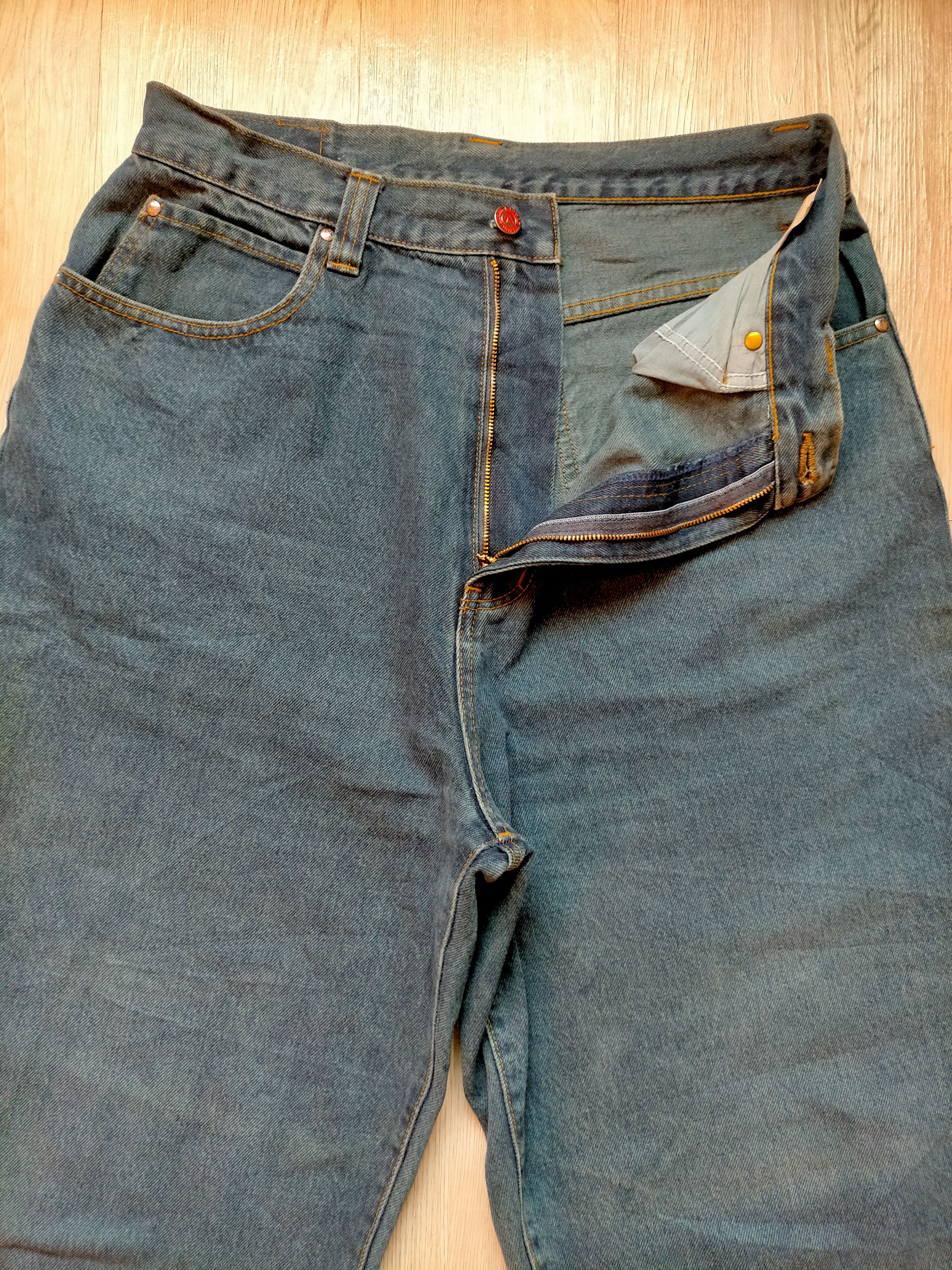 JNCO Vintage 90s Vision Streetwear Baggy Skateboarding Hip Hop Size US 32 / EU 48 - 4 Thumbnail