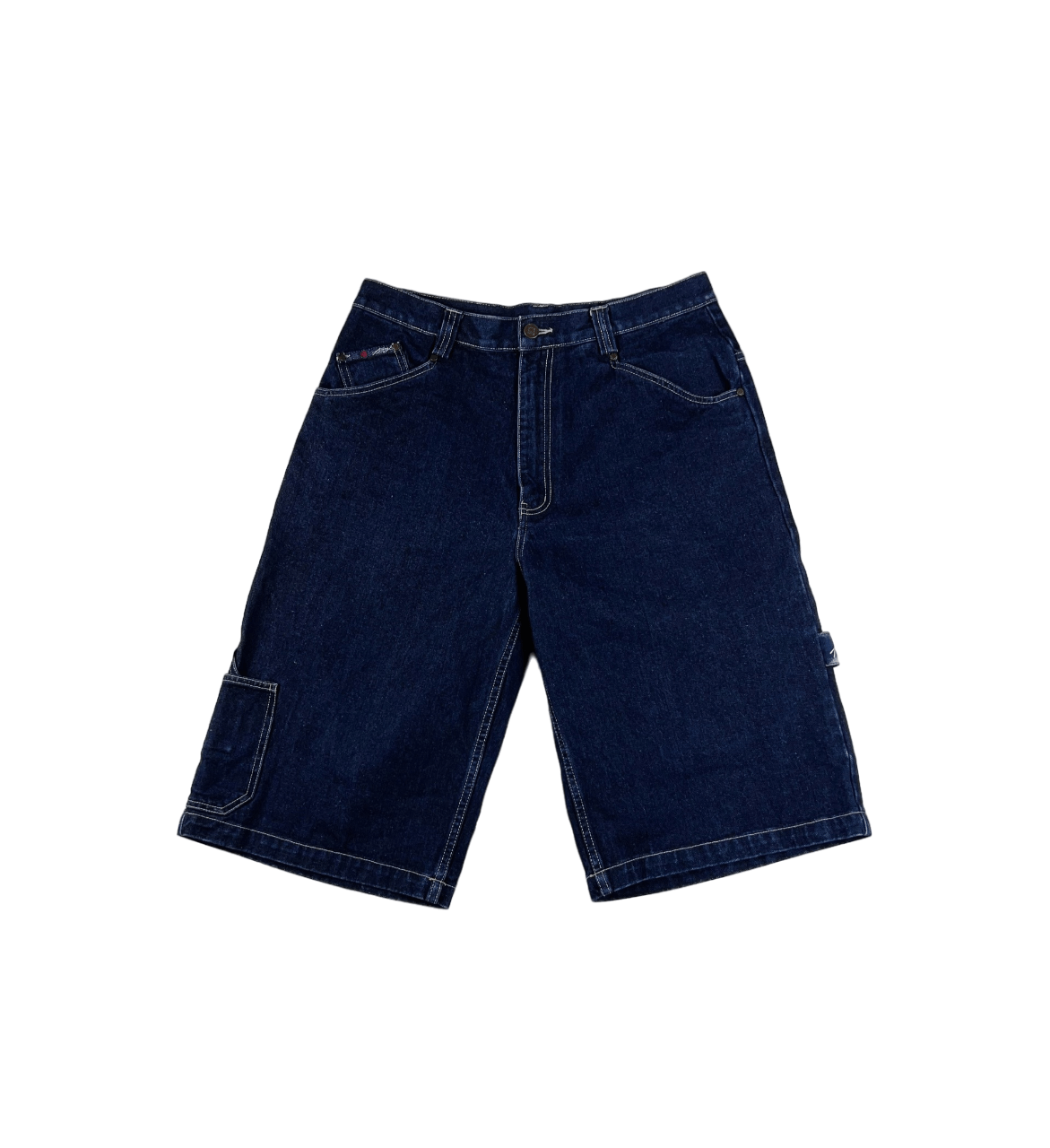 Karl Kani Karl Kani Raw Denim Shorts 34 Size US 34 / EU 50 - 2 Thumbnail