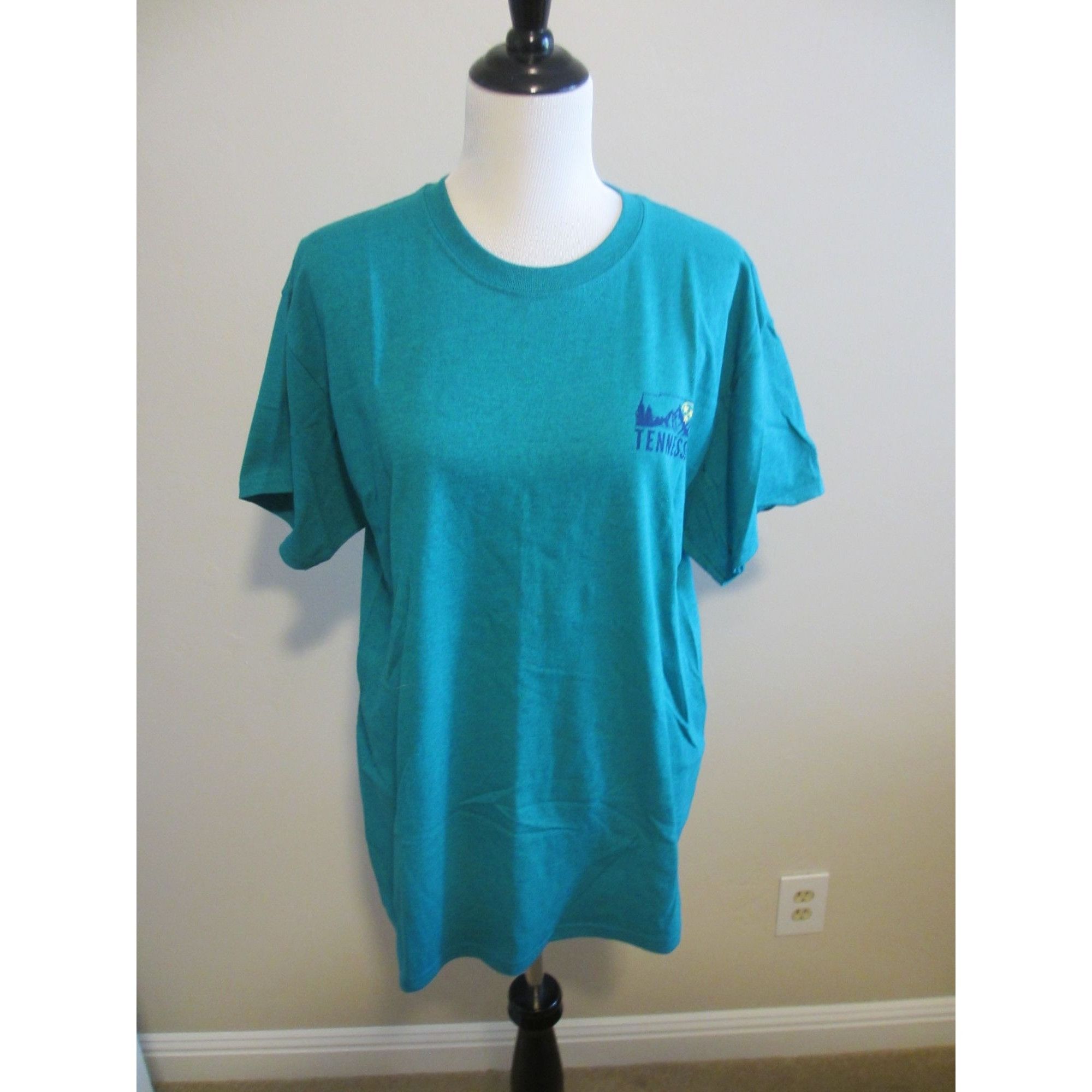 Gildan TENNESSEE TEAL TSHIRT LARGE NEW Size L / US 10 / IT 46 - 1 Thumbnail