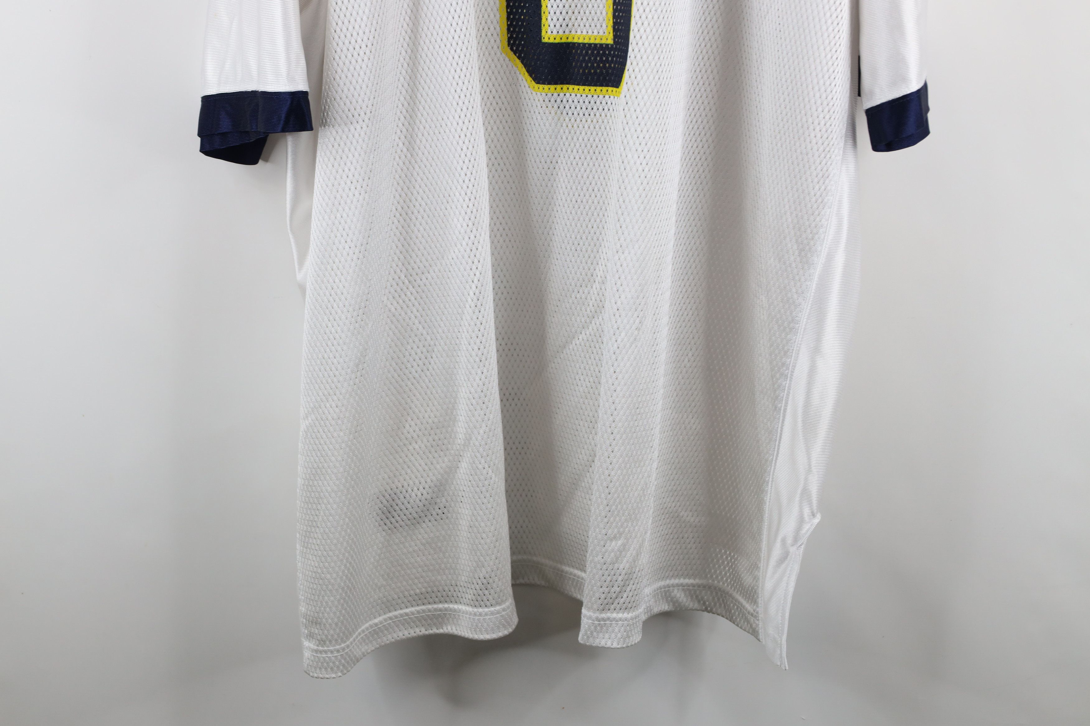 Adidas × Vintage Vintage Adidas University of Michigan Jersey White #5 Size US XXL / EU 58 / 5 - 15 Thumbnail