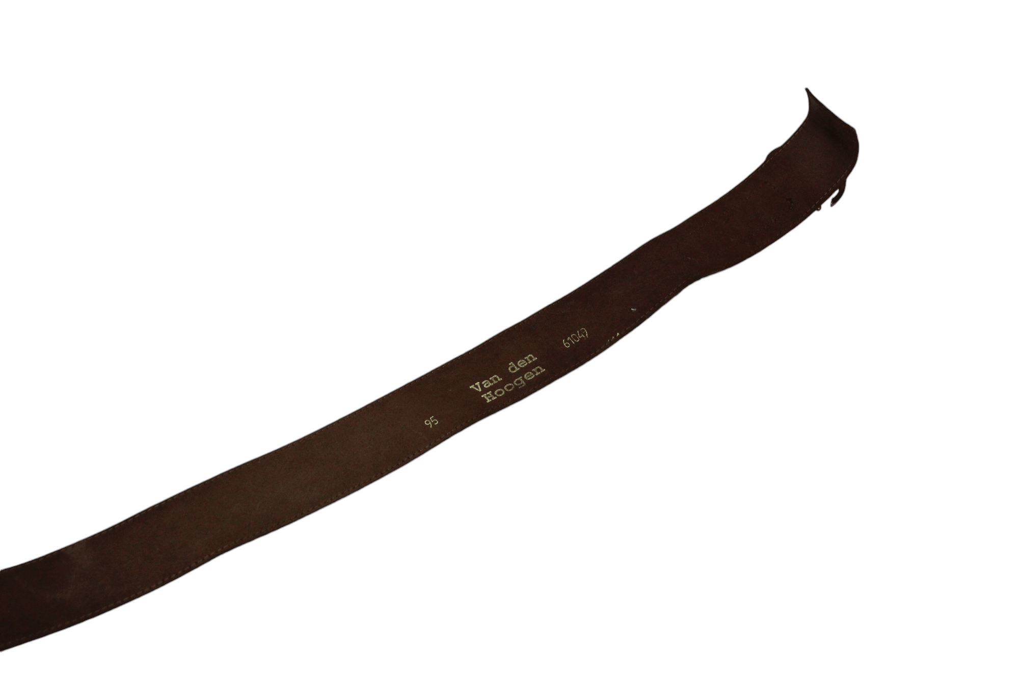 Van RARE Van den Hoogen designers leather wide belt Size ONE SIZE - 4 Thumbnail