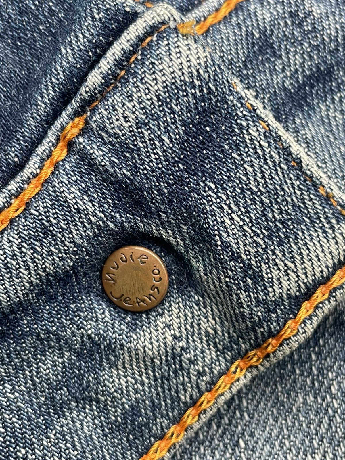 Nudie Jeans Vintage Nudie Faded & Distressed Denim Size US 30 / EU 46 - 19 Thumbnail