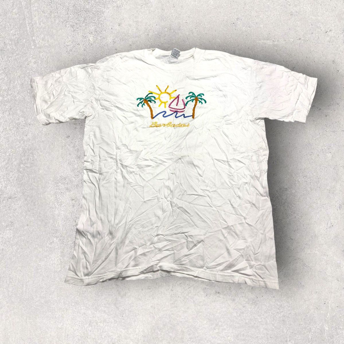 Vintage Vintage Barbados tee Size US XL / EU 56 / 4 - 1 Thumbnail