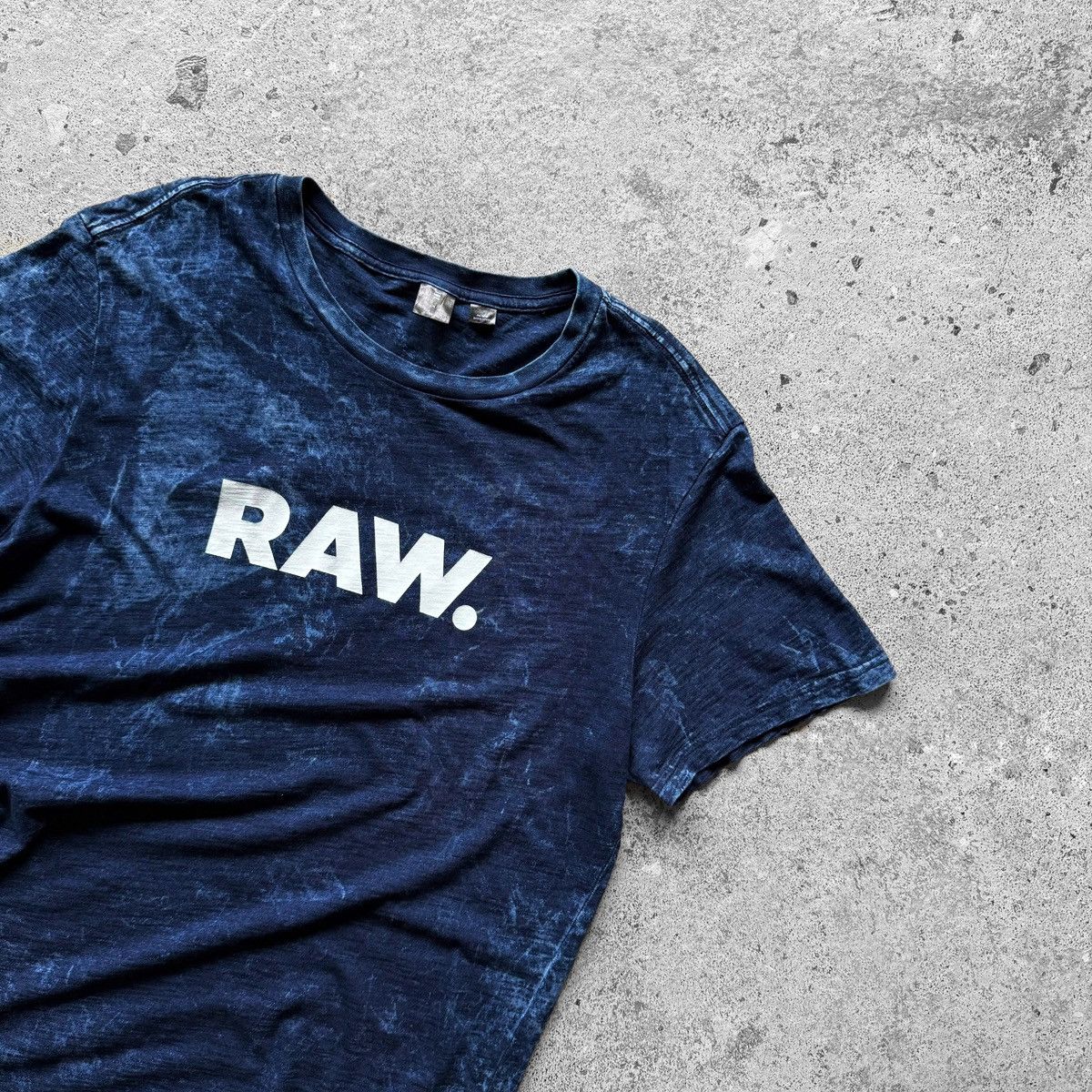 G-Star G-Star RAW Doover Mens Blue Center Logo Short Sleeve T-Shirt Size US M / EU 48-50 / 2 - 5 Thumbnail
