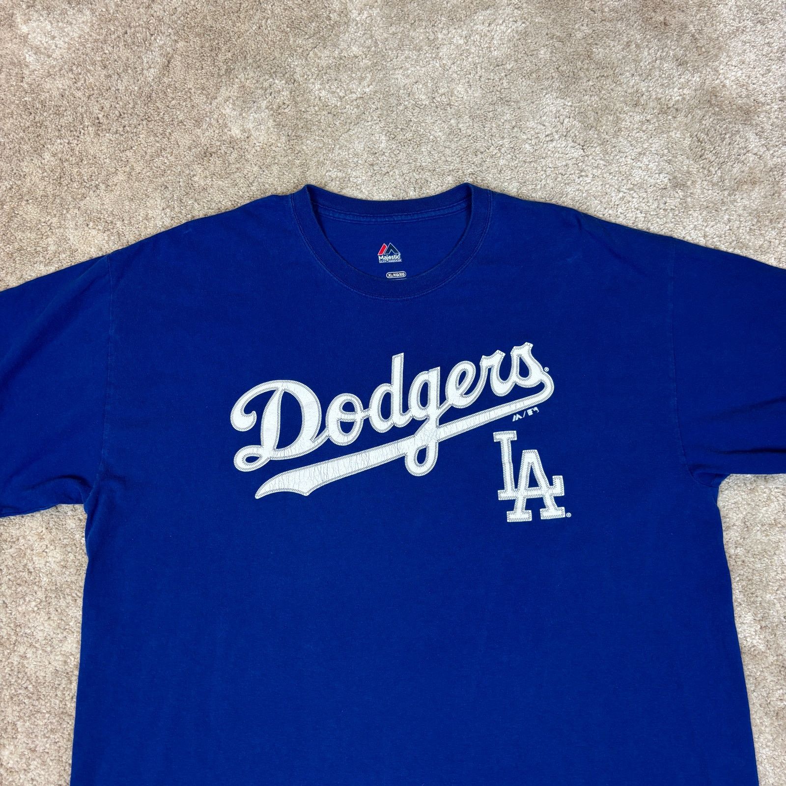 Majestic Majestic LA Dodgers MLB Baseball T Shirt Men's XL Size US XL / EU 56 / 4 - 2 Thumbnail