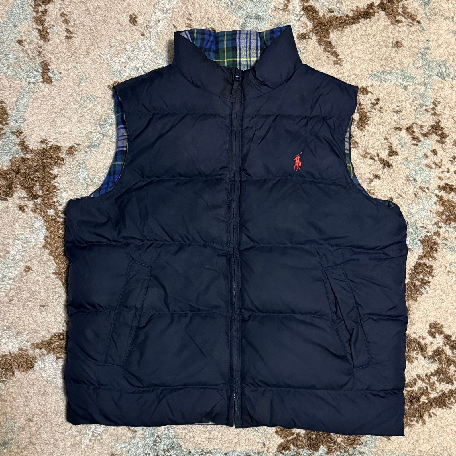 Polo Ralph Lauren Vintage Polo Ralph Lauren Reversible Puffer Vest YOUTH Large Size US S / EU 44-46 / 1 - 3 Thumbnail