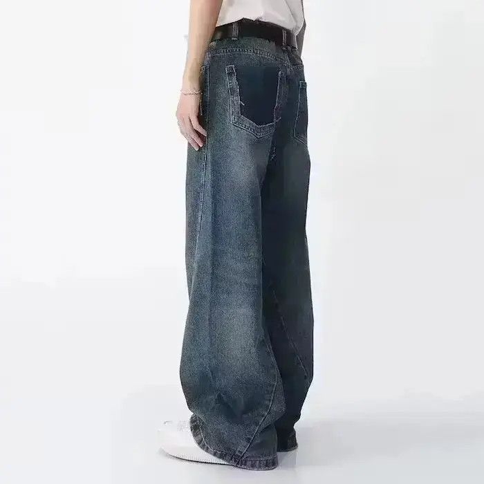 Japanese Brand Y2K Vintage Wide Leg Jeans Size US 32 / EU 48 - 5 Thumbnail