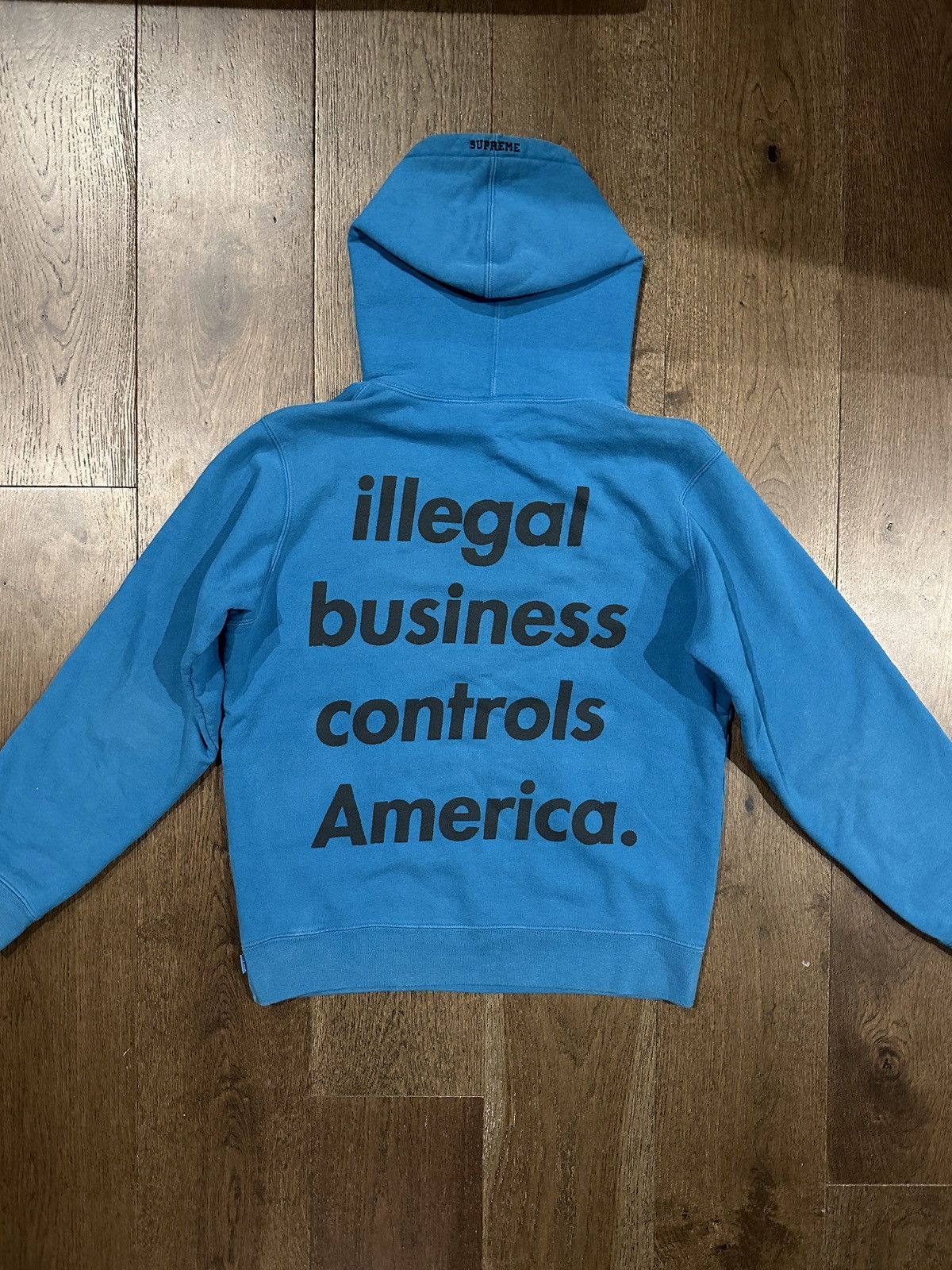 Supreme Illegal Business Controls America hoodie | Grailed