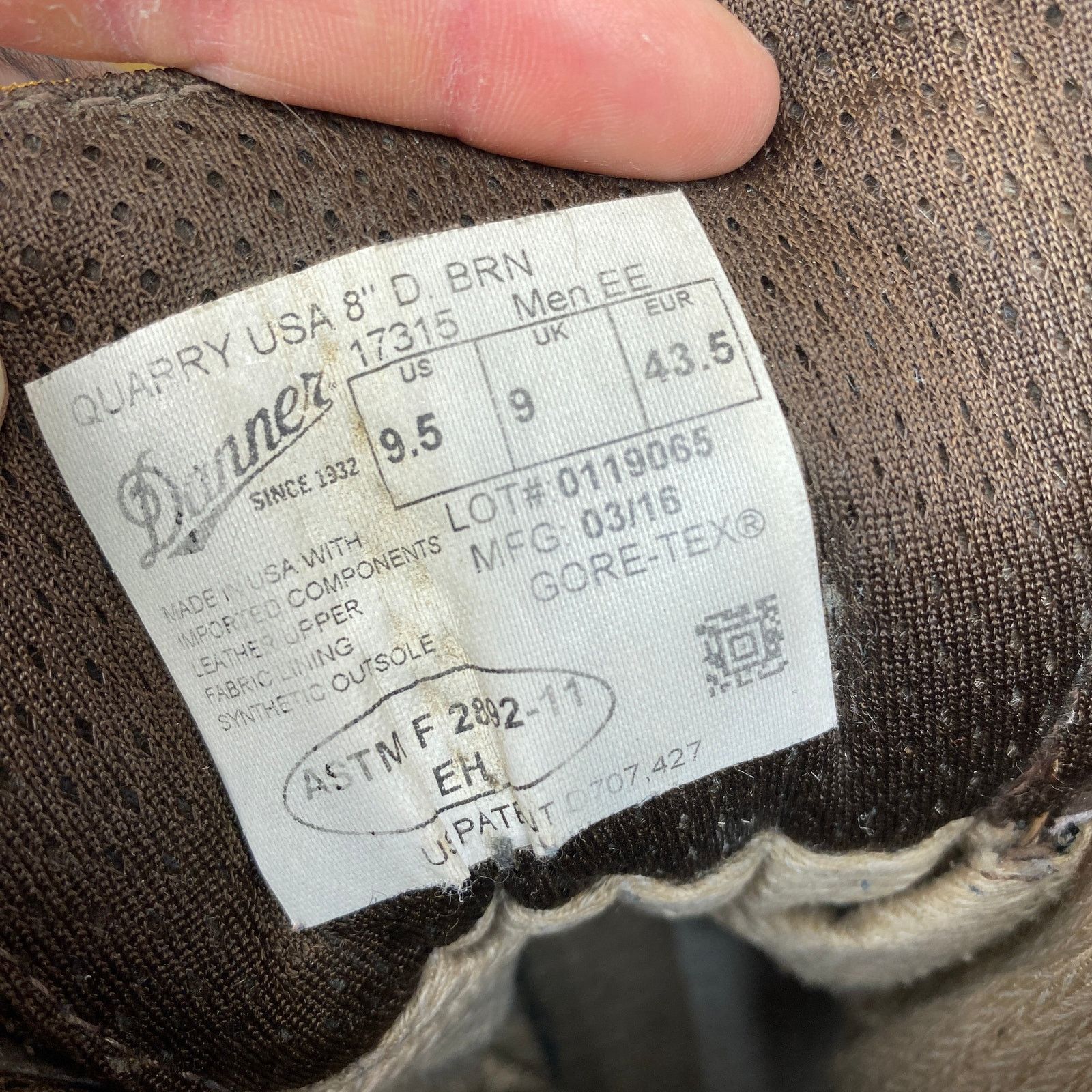 Danner Danner Quarry 8" GTX Boots Men's 9.5 EE Work Gorpcore Size US 9.5 / EU 42-43 - 9 Thumbnail