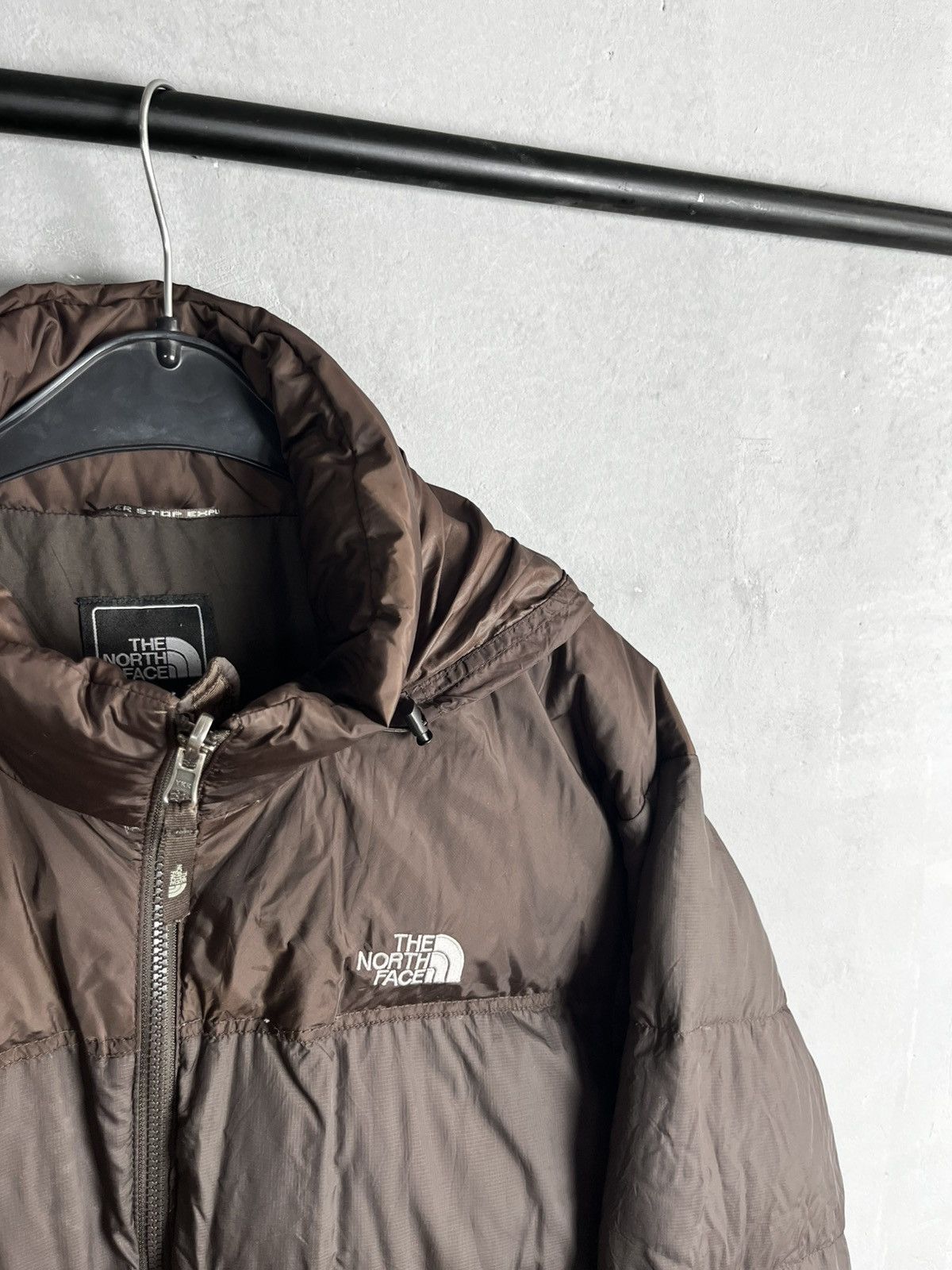 The North Face The north face down puffer jacket brown vintage rare Size US L / EU 52-54 / 3 - 3 Thumbnail