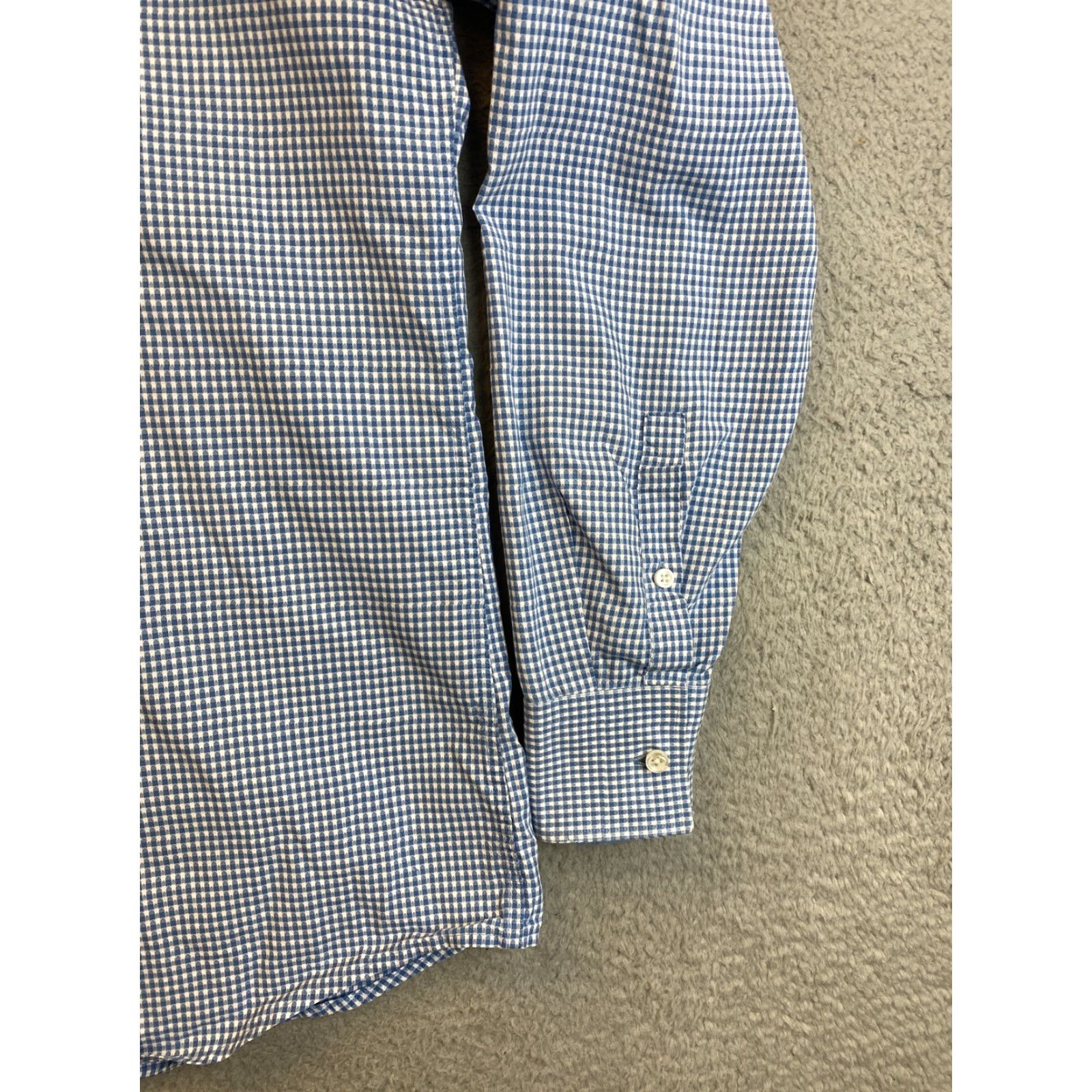 Hugo Boss Hugo Boss Shirt Men's 17 Slim Blue Striped Dress Shirt Button-Down Casual Business USA Size US XL / EU 56 / 4 - 2 Thumbnail
