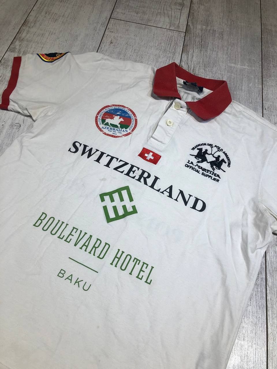 Band Tees × La Martina × Polo Ralph Lauren Rare polos Polo Ralph Lauren la martina SWITZERLAND Size US S / EU 44-46 / 1 - 3 Thumbnail