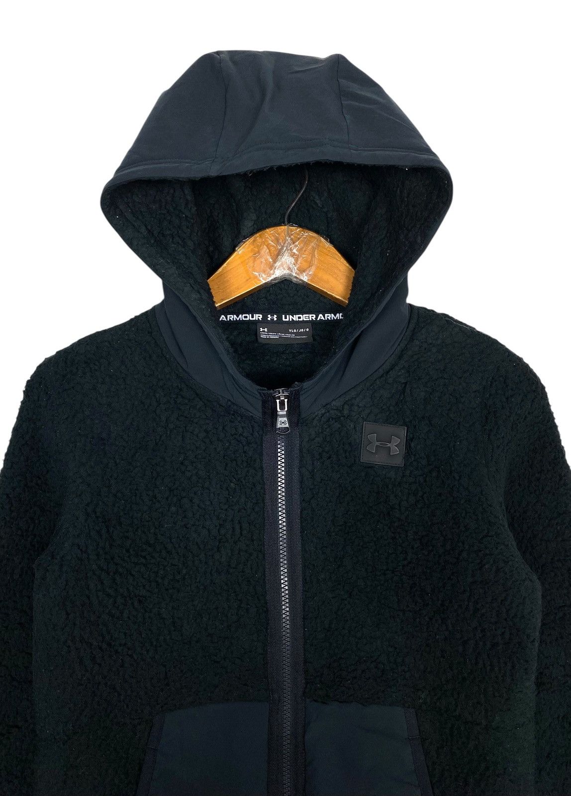Under Armour Rare‼️ Under Armour Deep Pile Hoodie Small Logo Size XS / US 0-2 / IT 36-38 - 5 Thumbnail