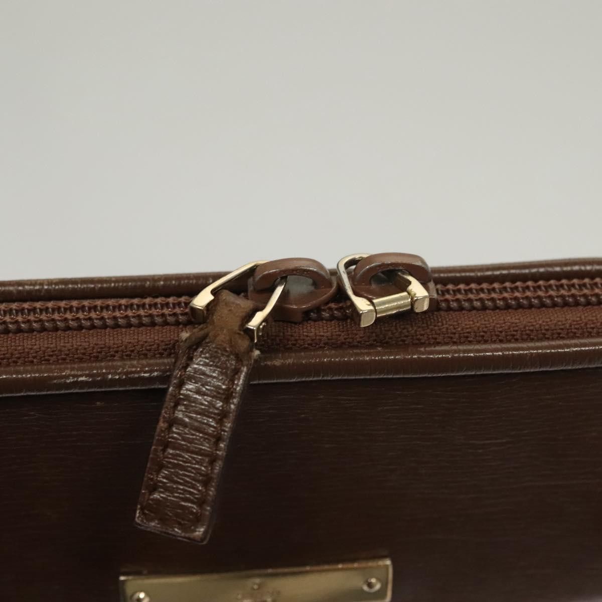 Gucci GUCCI Tote Bag Leather Brown Size ONE SIZE - 15 Thumbnail