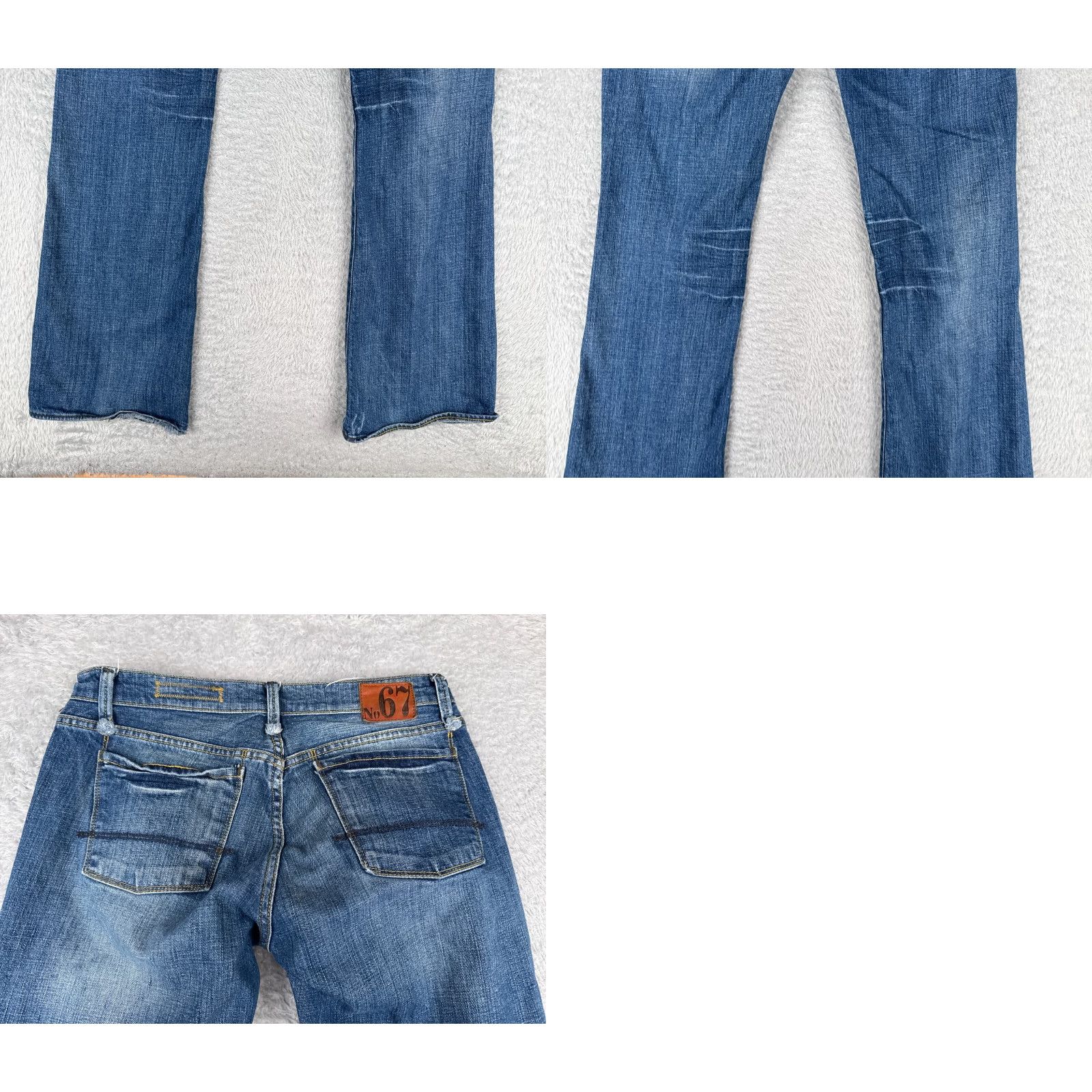 Ralph Lauren Polo Ralph Lauren Jeans Womens 6 Bootcut Low Rise Distressed Blue Denim Kelly Size 28" / US 6 / IT 42 - 10 Thumbnail