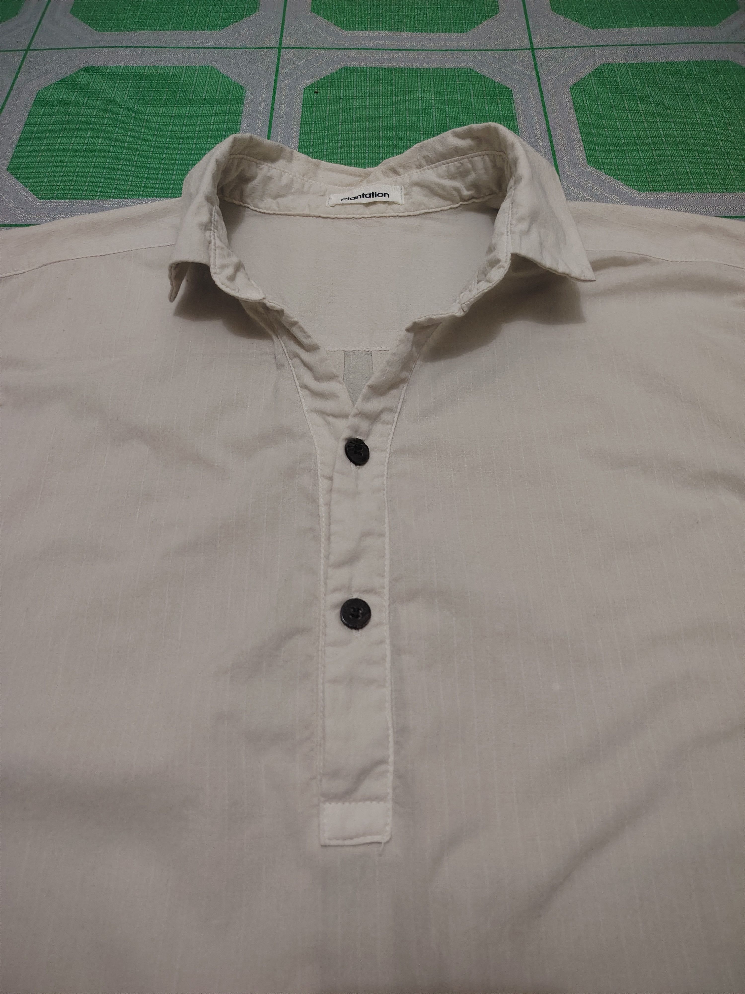 Issey Miyake Japanese Rare! Plantation Oversize Shirt Issey miyake design Size US L / EU 52-54 / 3 - 3 Thumbnail