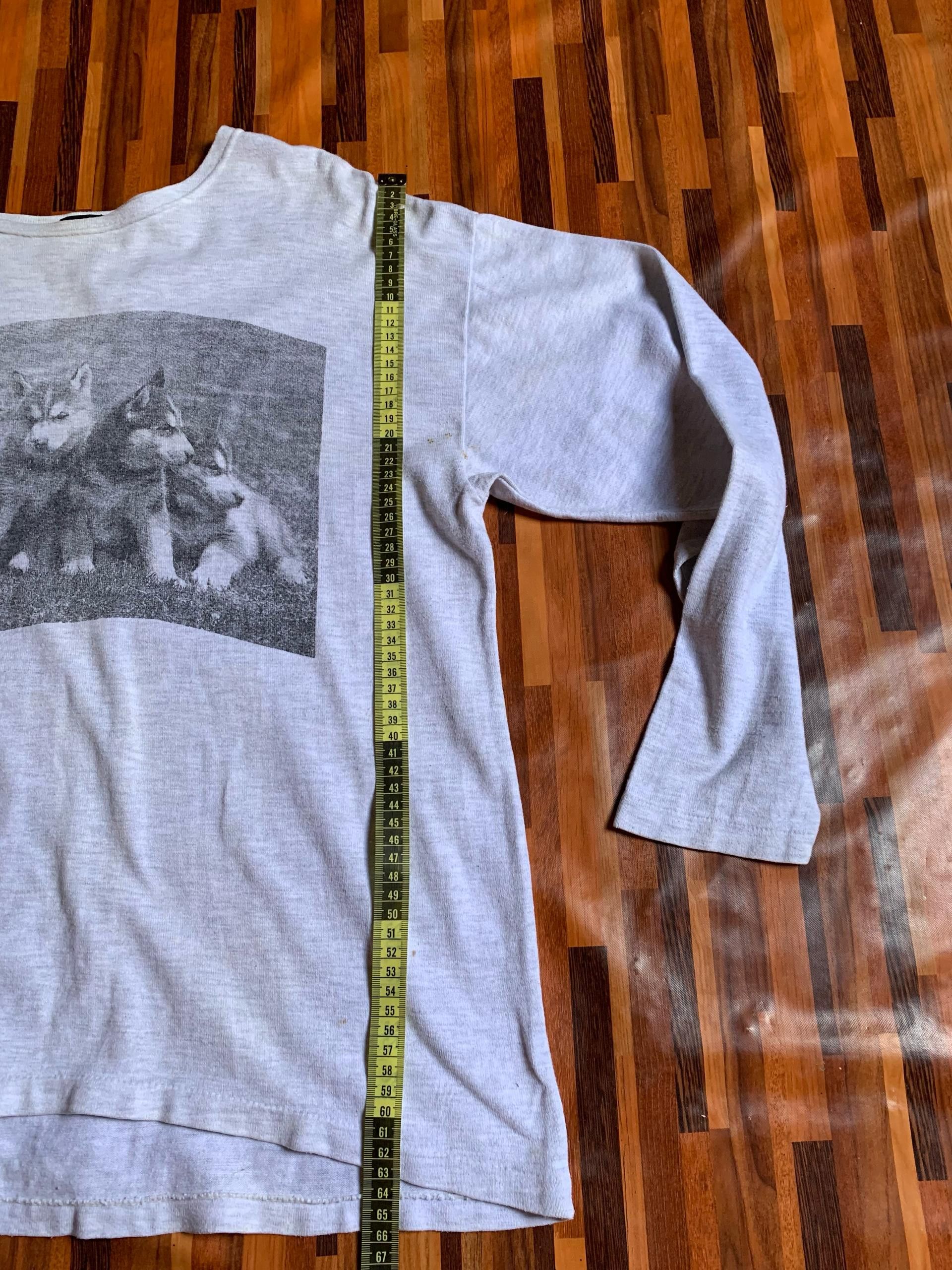Vintage Vintage Wild Love Machine Cropped Sweat Jacket Size US L / EU 52-54 / 3 - 3 Thumbnail