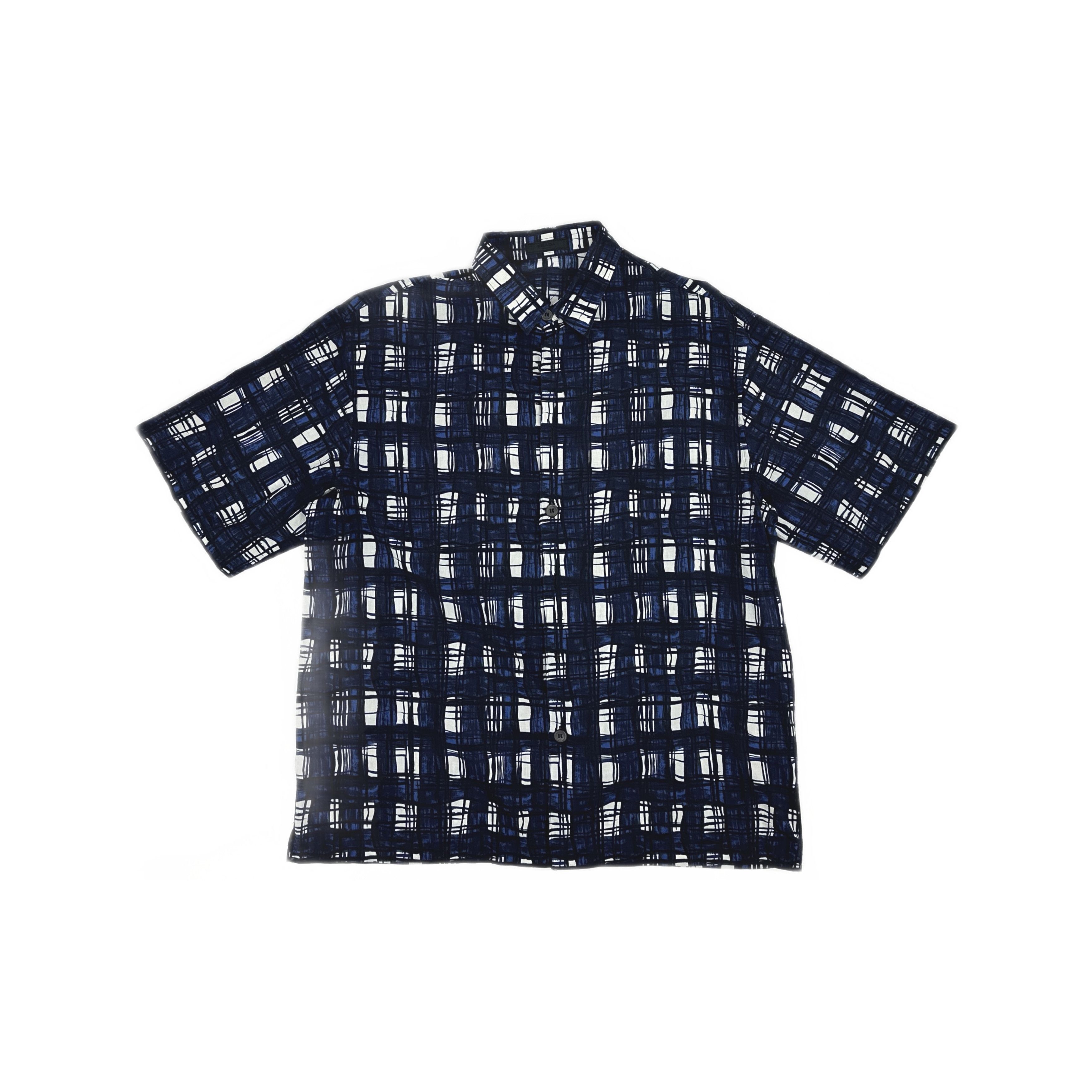 Prada Prada Madras Check Short Sleeve Shirt Size L Size US L / EU 52-54 / 3 - 1 Thumbnail