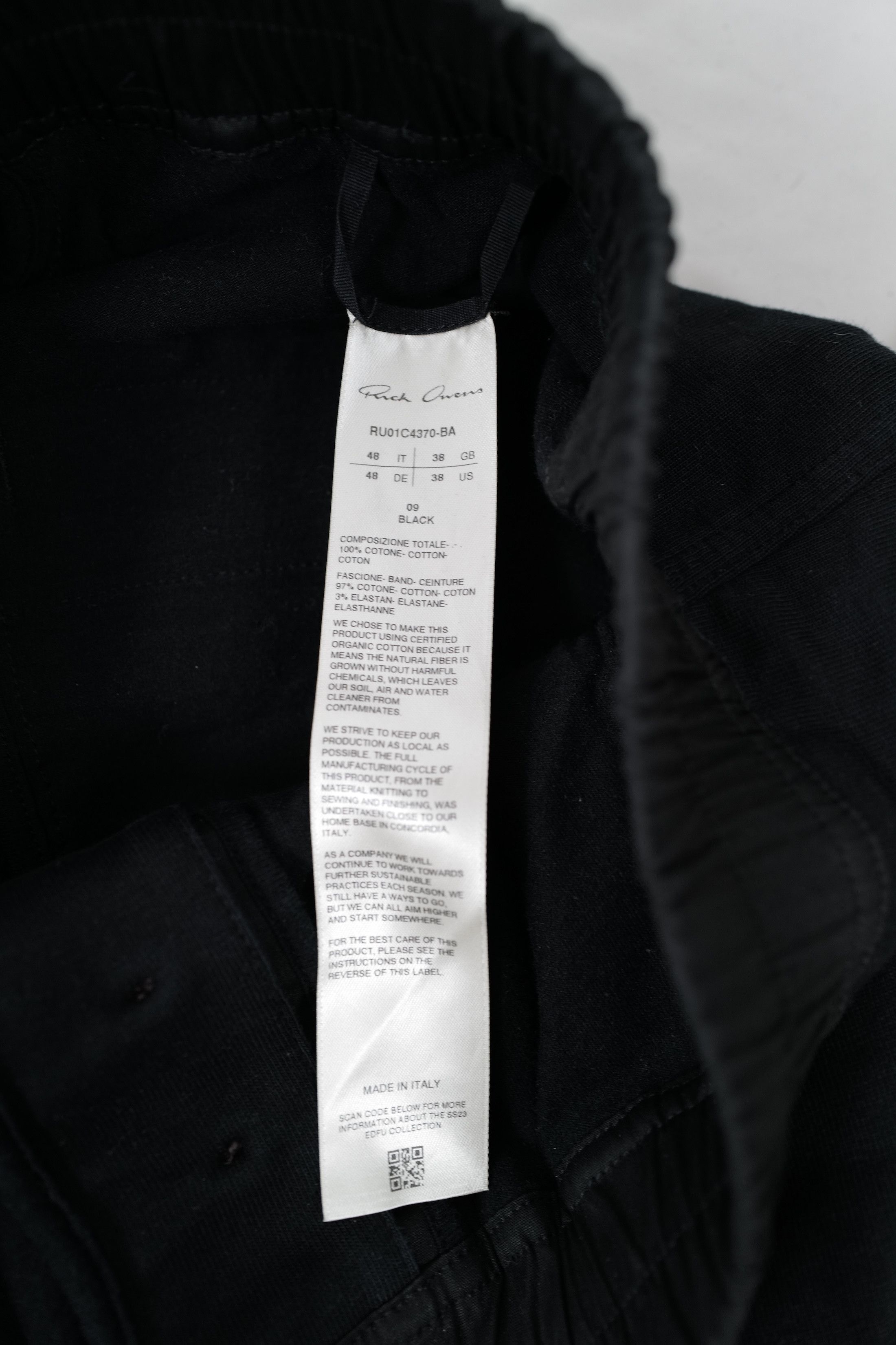 Rick Owens Rick Owens EDFU S/S 23 sweatpants Size US 32 / EU 48 - 17 Thumbnail