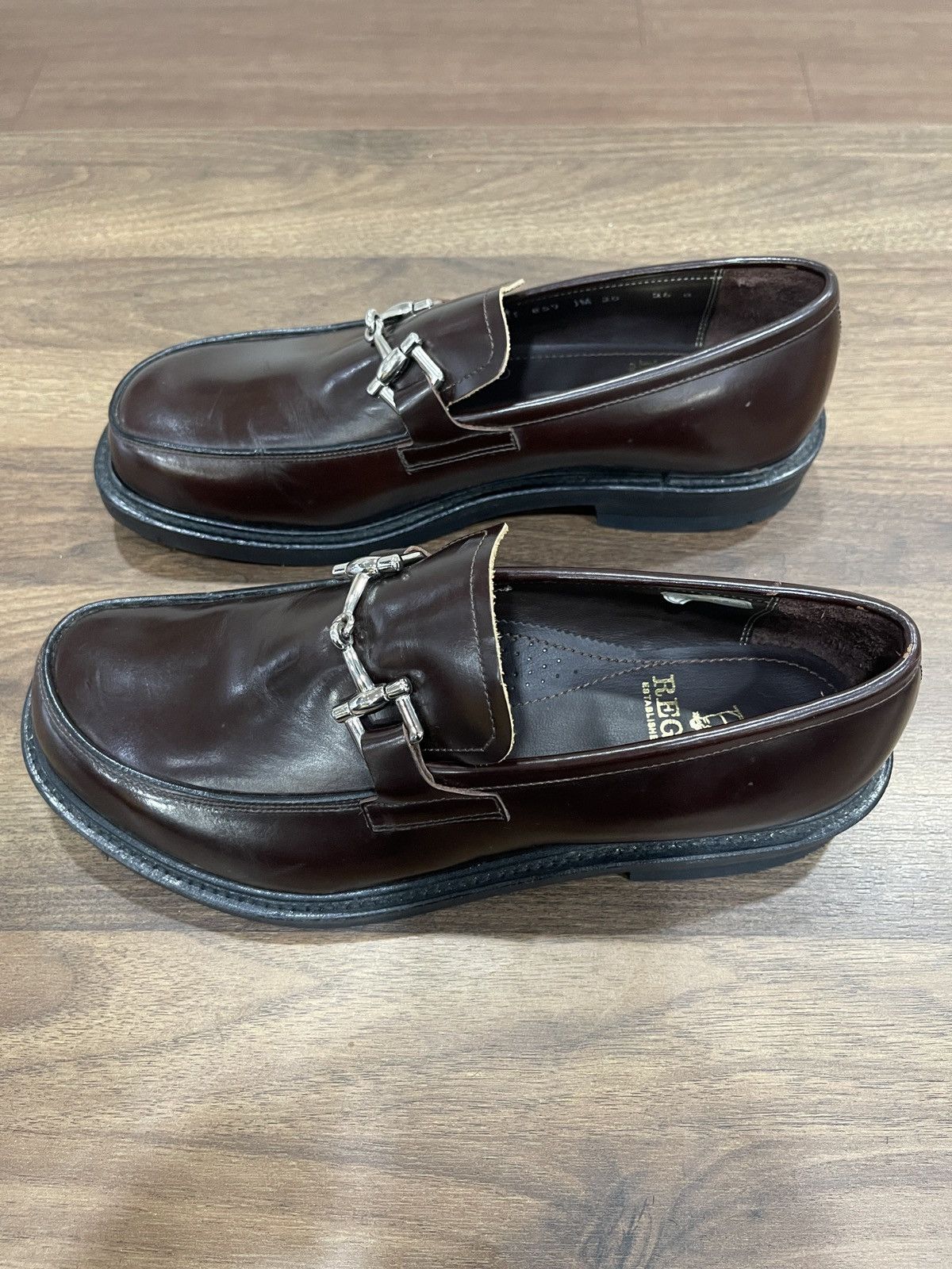Japanese Brand REGAL HORSEBIT BROWN LOAFERS Size US 8 / EU 41 - 7 Thumbnail
