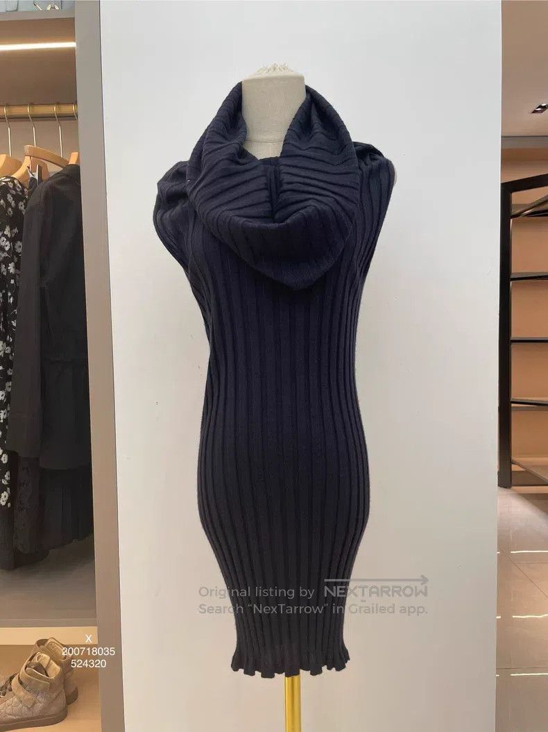 Brunello Cucinelli Brunello Cucinelli Navy Blue Cashmere High Neck Bodysuit D Size M / US 6-8 / IT 42-44 - 1 Thumbnail