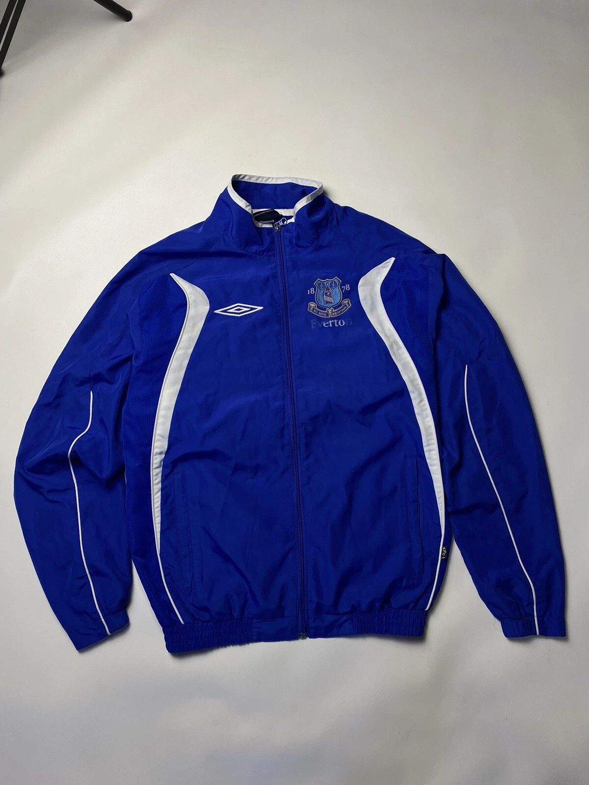 Umbro Everton Umbro Jacket Blue Sz S Vintage Size US S / EU 44-46 / 1 - 4 Thumbnail