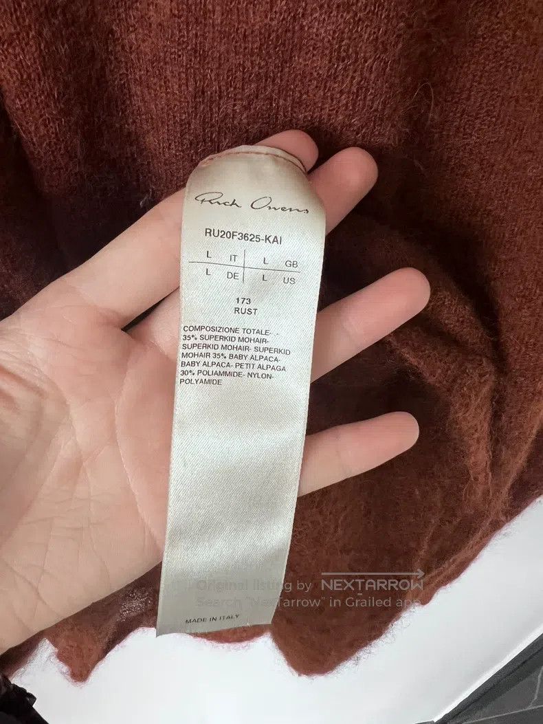 Rick Owens Rick Owens sweater Size US L / EU 52-54 / 3 - 4 Thumbnail