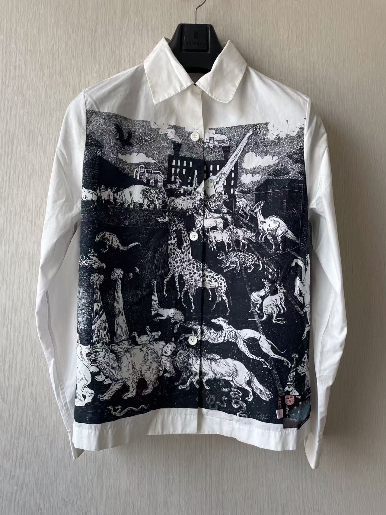 【汚れあり】PRADA survival utopia 長袖シャツ 36 汚れあり】PRADA survival utopia 長袖シャツ 36 - メルカリ