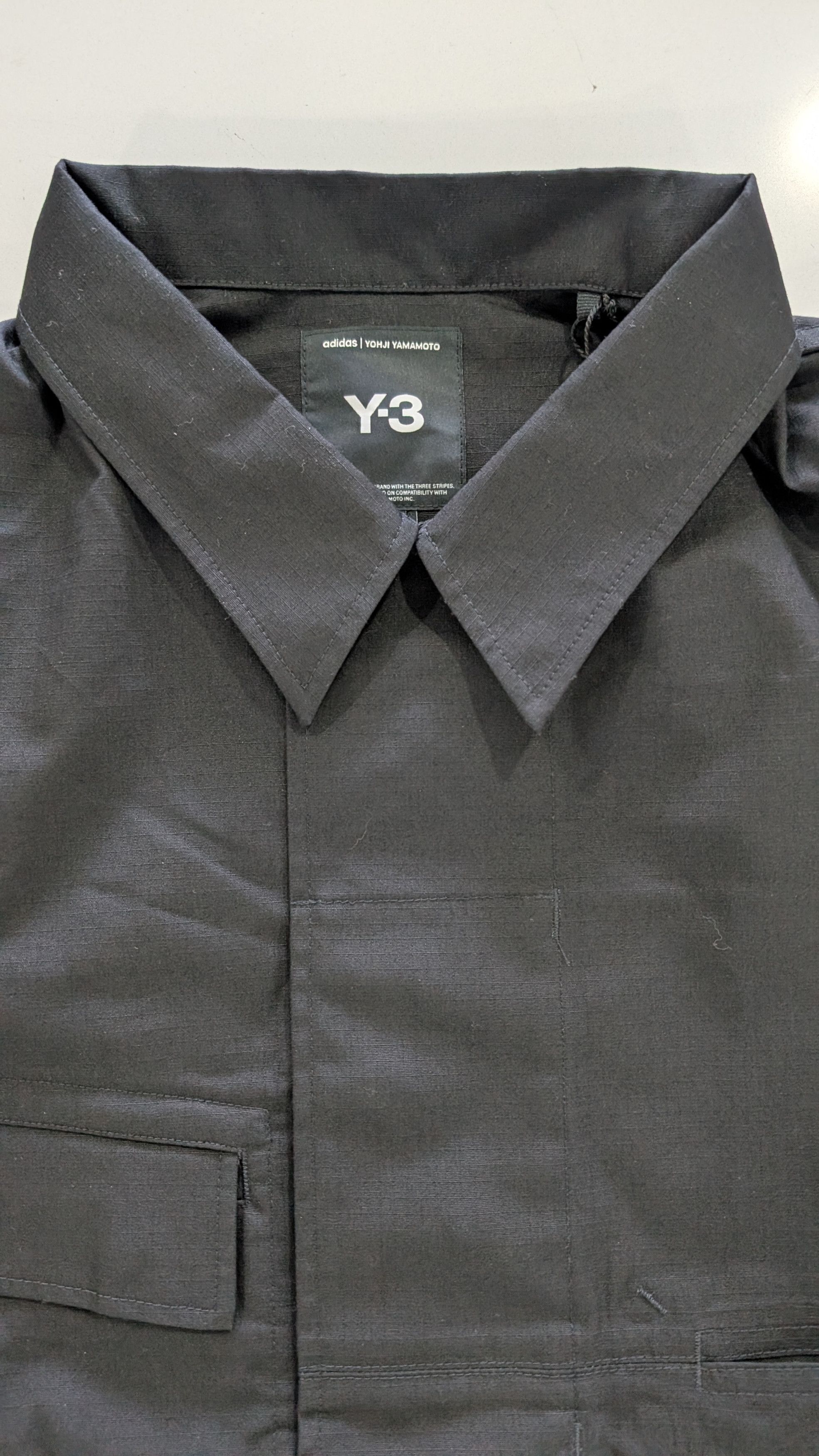 Adidas × Y-3 Adidas x Y-3 Field Shirt Jacket M Black JI7083 Yohji Size US M / EU 48-50 / 2 - 4 Thumbnail