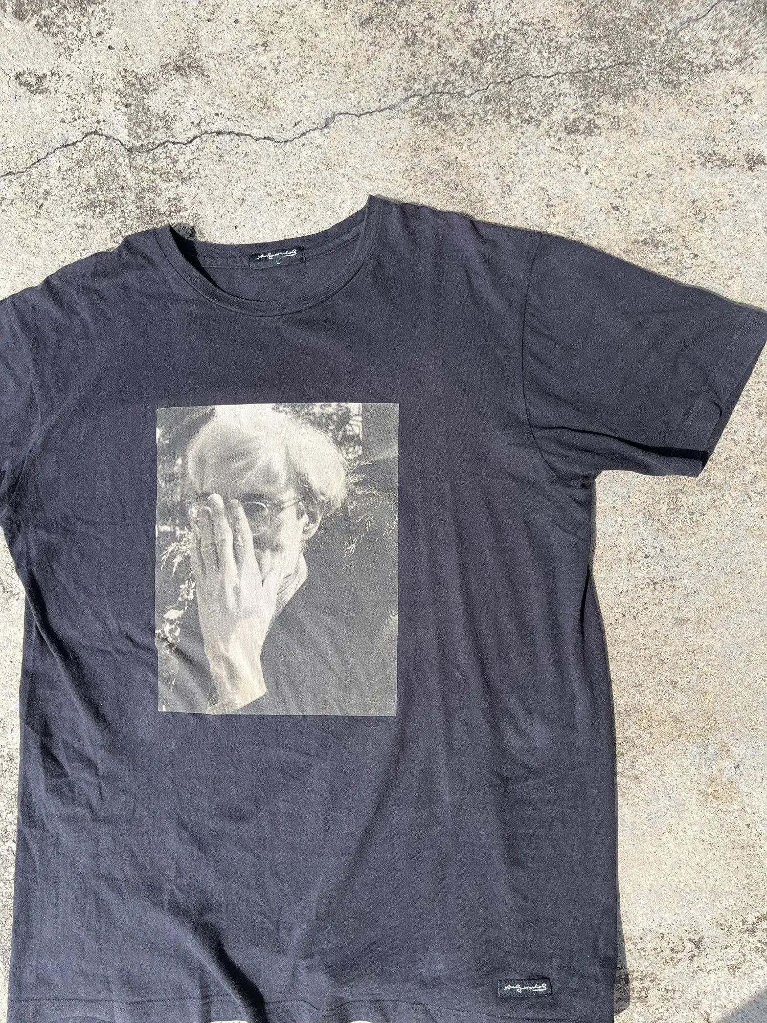 Andy Warhol Andy Warhol Face Tee Shirt Size US L / EU 52-54 / 3 - 3 Thumbnail