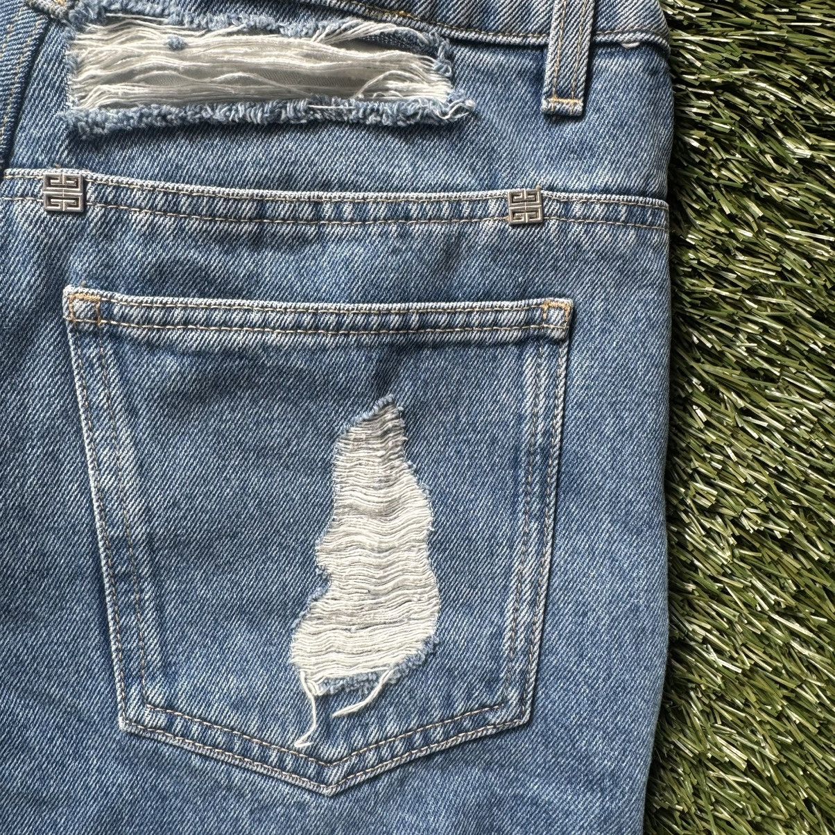 Givenchy Givenchy Distressed Panel Jeans Size 29" - 16 Thumbnail