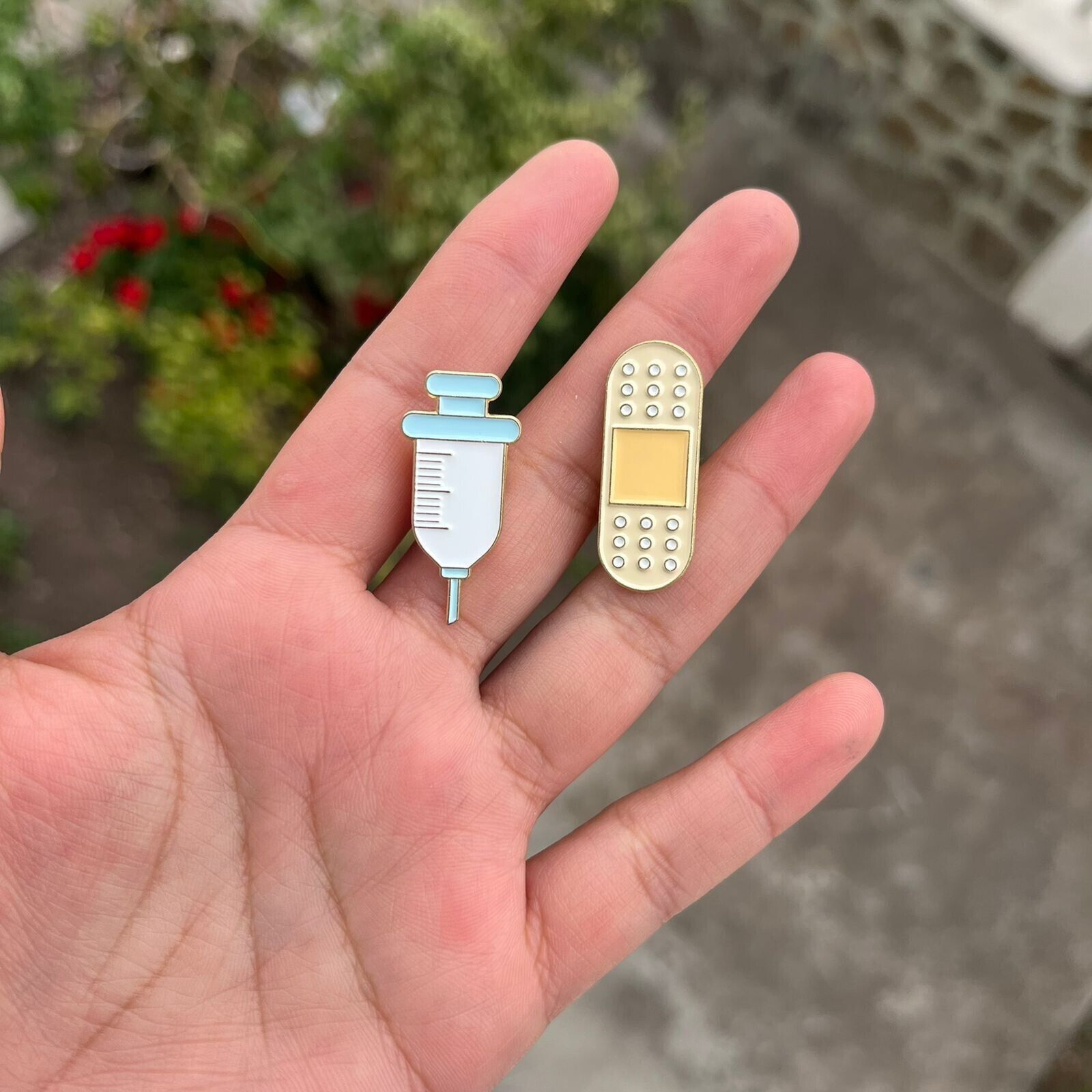 Other New Bandage injection Smartwatch Bar Enamel Pin Curita Brooc Size ONE SIZE - 1 Thumbnail