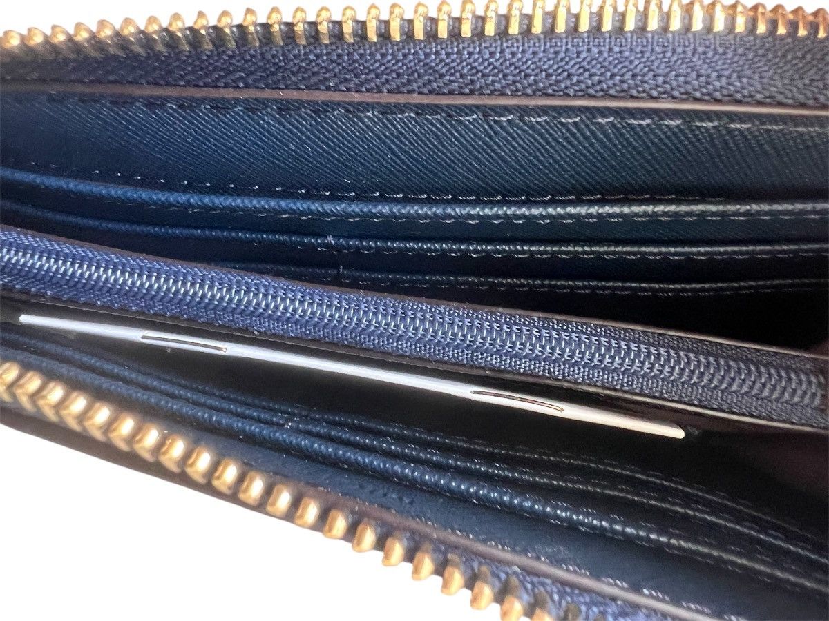 Michael Kors Michael Kors Navy Jet Set Travel 3/4 Zip Wallet Size ONE SIZE - 6 Thumbnail