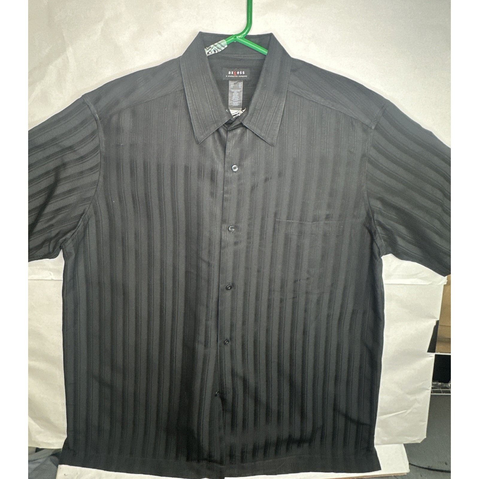& Other Stories Axcess Classic Fit Black Buttondown Shirt Men Size XL Size US XL / EU 56 / 4 - 1 Thumbnail