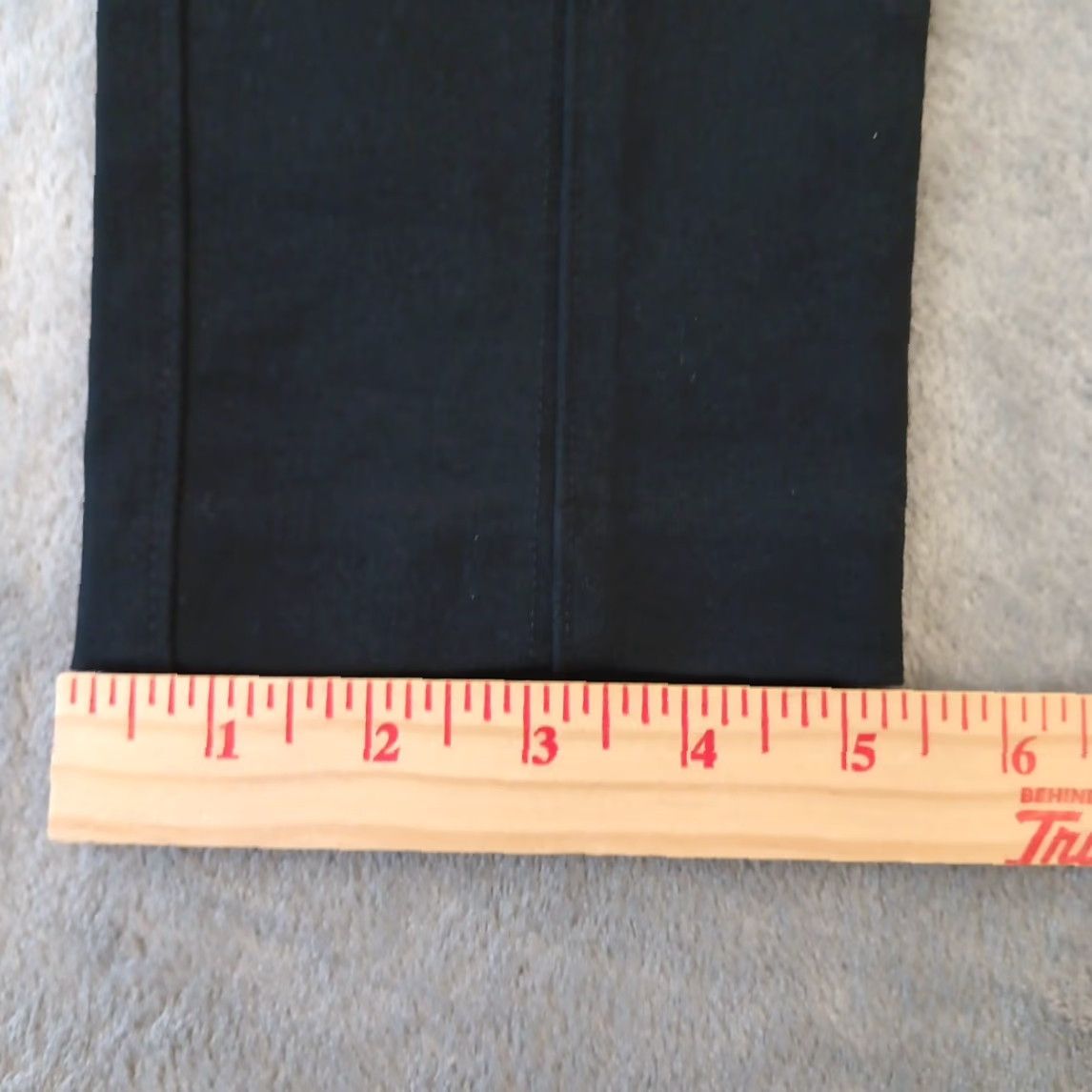 Old Navy Old Navy Pixie Skinny Ankle Pants Womens M Black Pull On 28x27.5 New Size 32" / US 10 / IT 46 - 6 Thumbnail