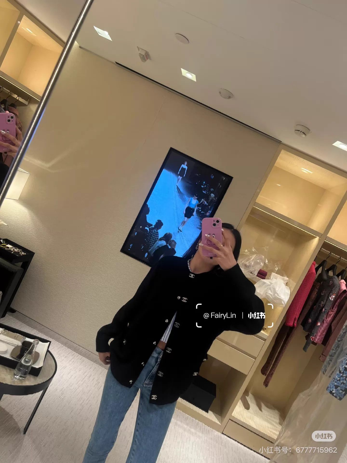 Chanel Chanel Black Silver Bag Buckle Teddy Knit Jacket 36 Women's Size XS / US 0-2 / IT 36-38 - 9 Thumbnail