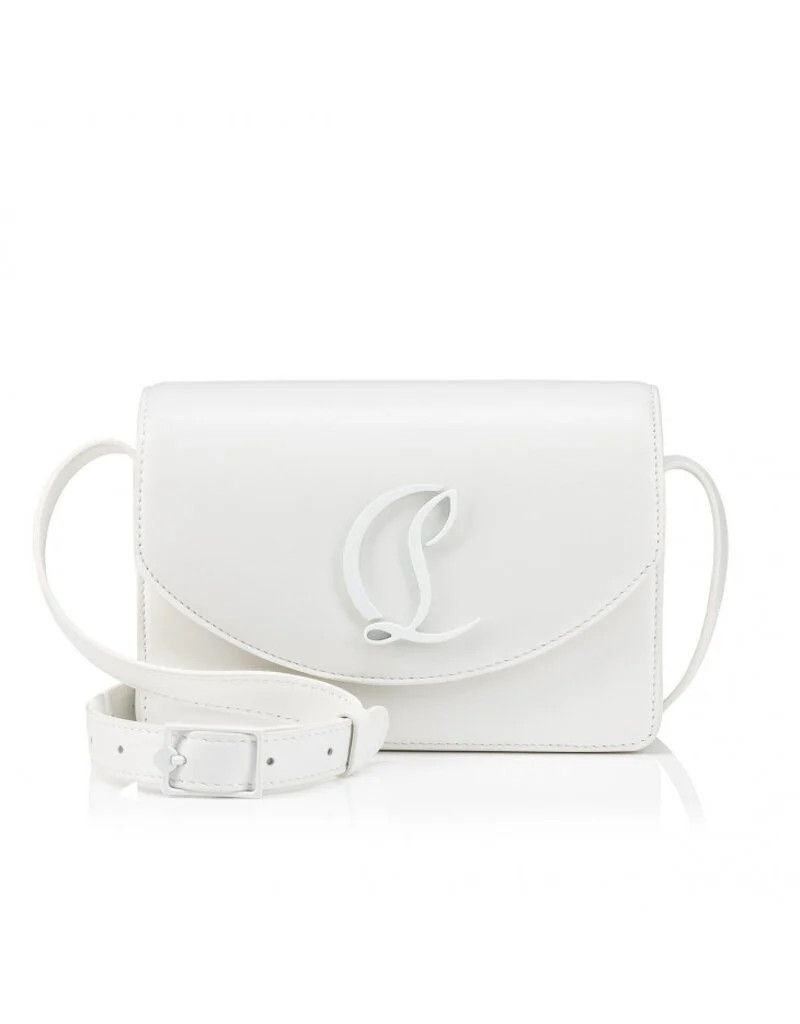 Christian Louboutin oc11z0125 Size:OS/Loubi54 Crossbody Bag in White Size ONE SIZE - 1 Thumbnail