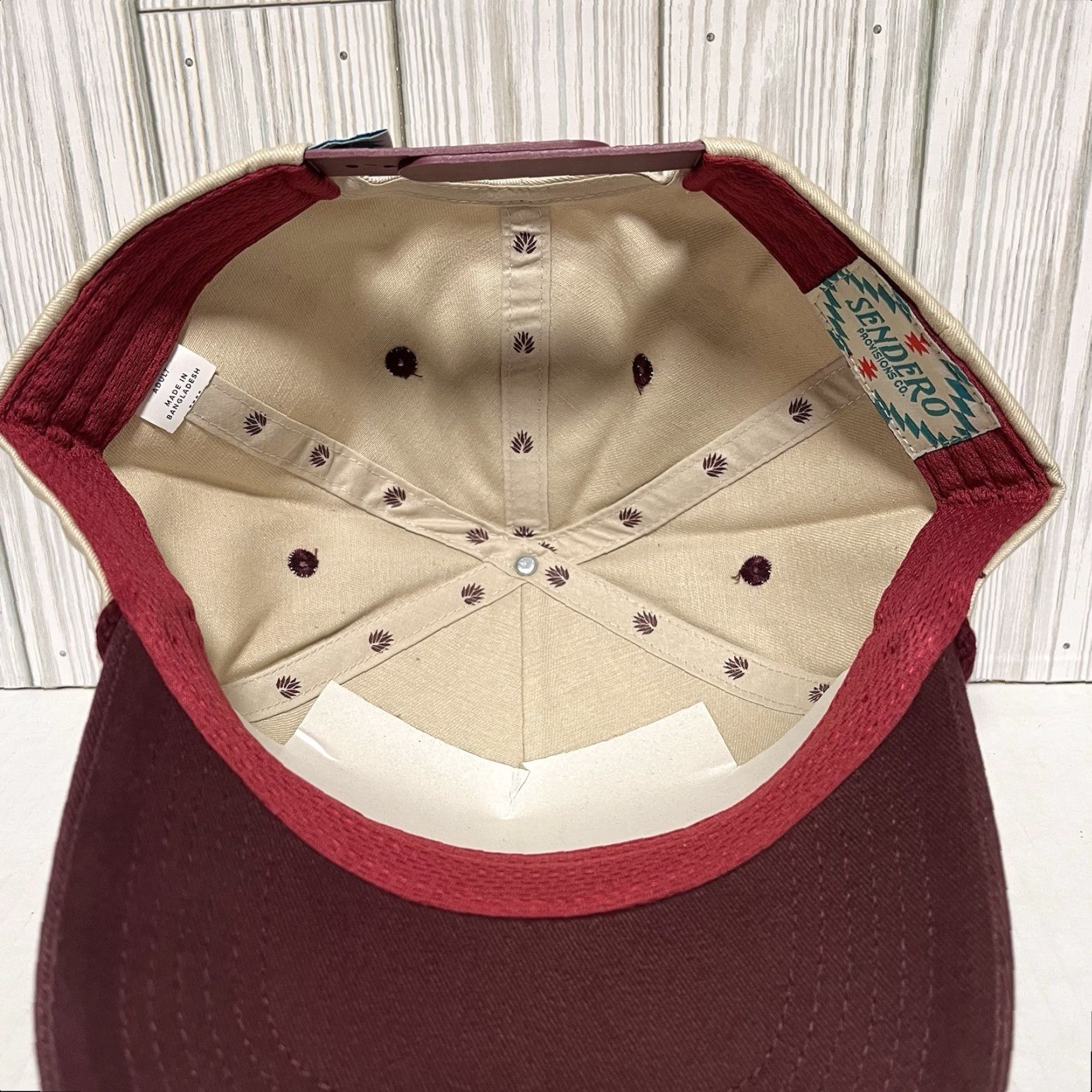 Roper Sendero Provisions Hat Cap Snapback Rope Trucker Dust Devil Roping Champ Tan Size ONE SIZE - 5 Thumbnail