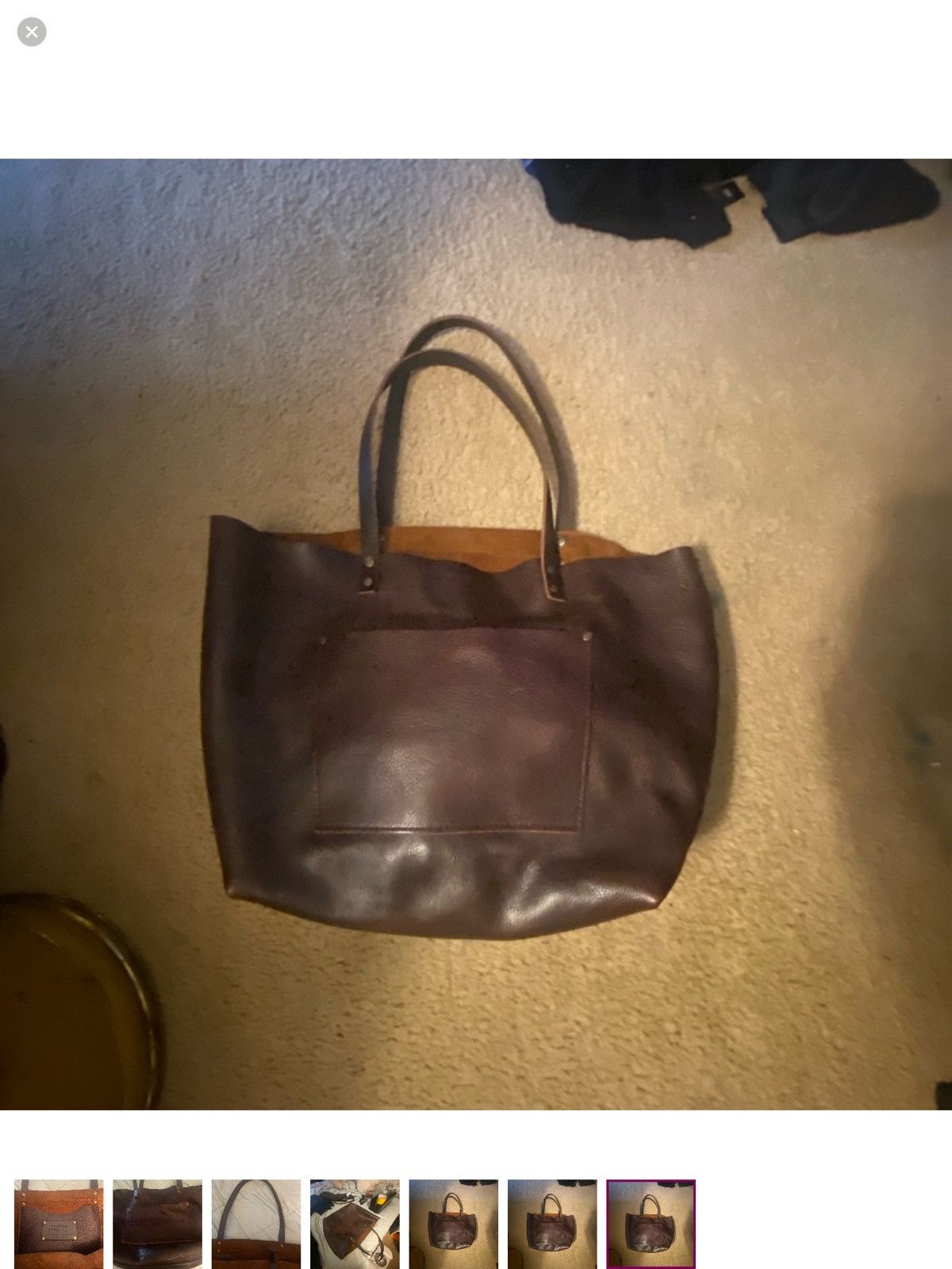 Portland Leather Portland leather goods tote Size ONE SIZE - 5 Thumbnail