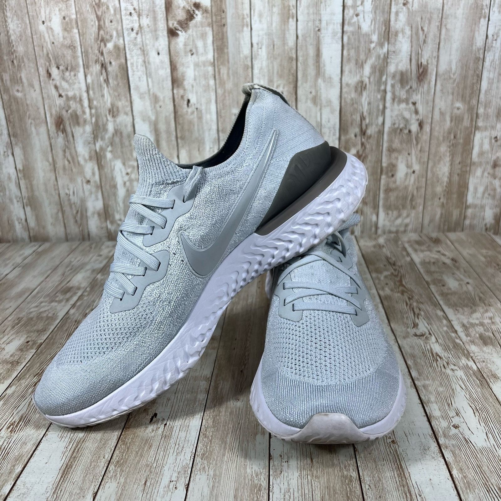 Nike Nike Epic React Flyknit 2 Pure Men's US Size 14 BQ8928-004 Size US 14 / EU 47 - 5 Thumbnail