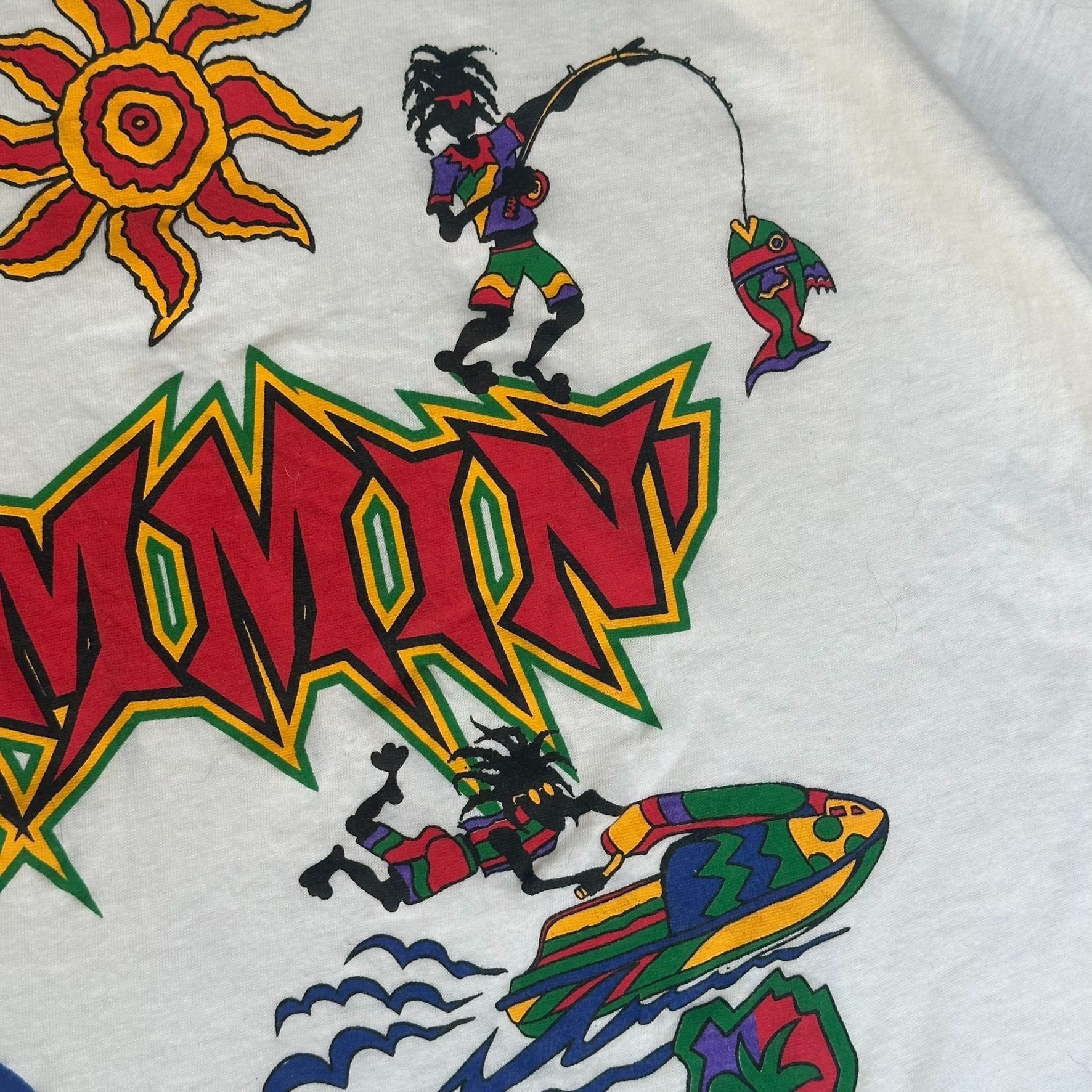 Vintage Vintage 90s Jammin Bahamas T-Shirt Surf Tropical Travel Rast Size US M / EU 48-50 / 2 - 4 Thumbnail