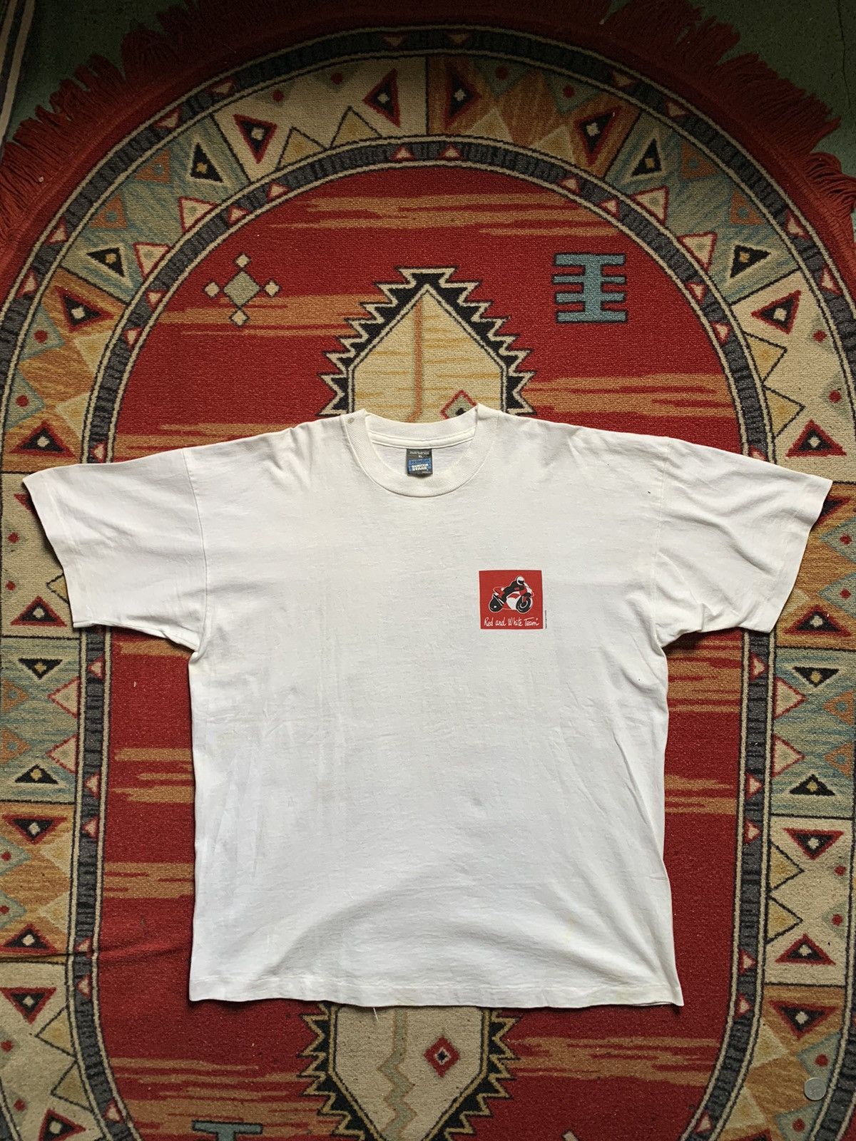 Vintage Vintage Tees MotoGP Le'Mans 1994 Marlboro Size US XL / EU 56 / 4 - 1 Thumbnail