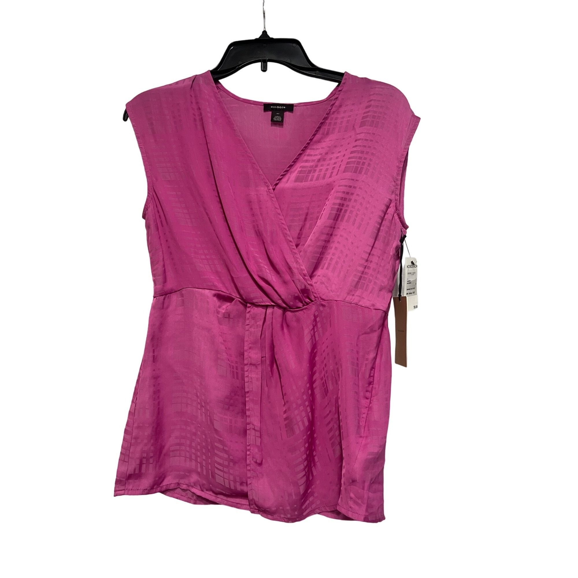 Other Halogen Twist Front Top, Pink Rosebud, Sz. M Size M / US 6-8 / IT 42-44 - 10 Thumbnail